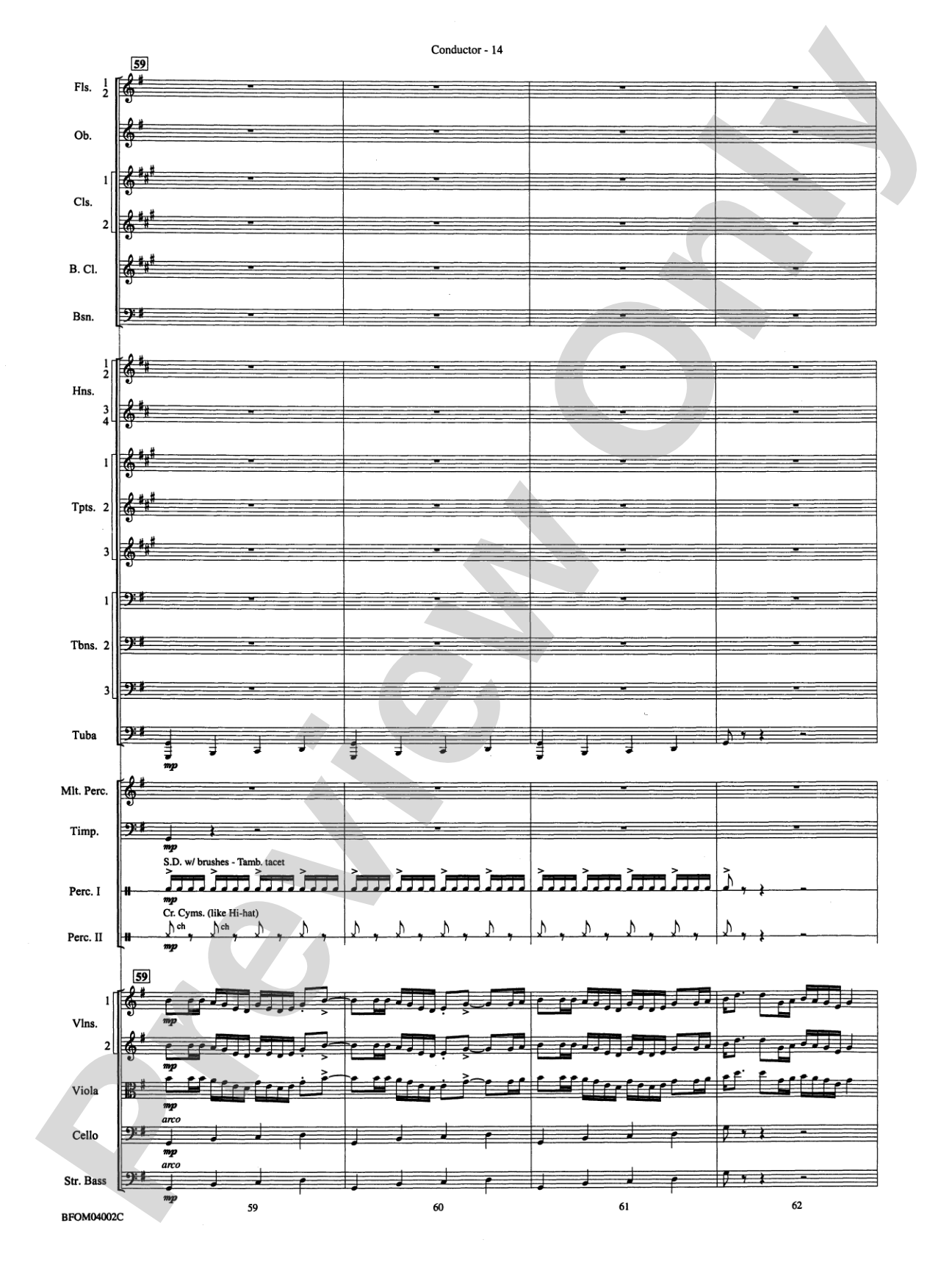 Prairiesong: Full Orchestra Conductor Score & Parts