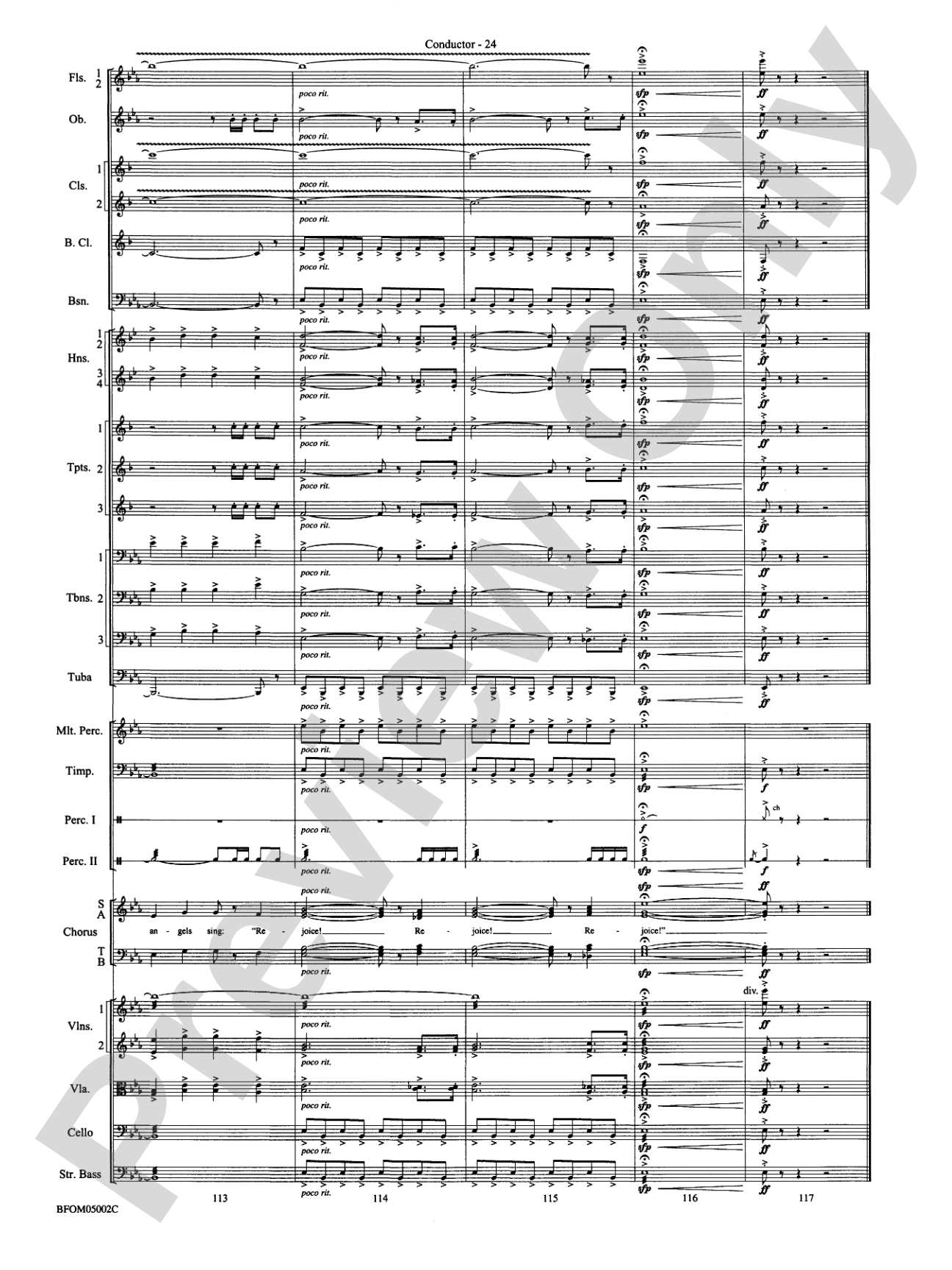 A Festival of Carols: Full Orchestra Conductor Score & Parts