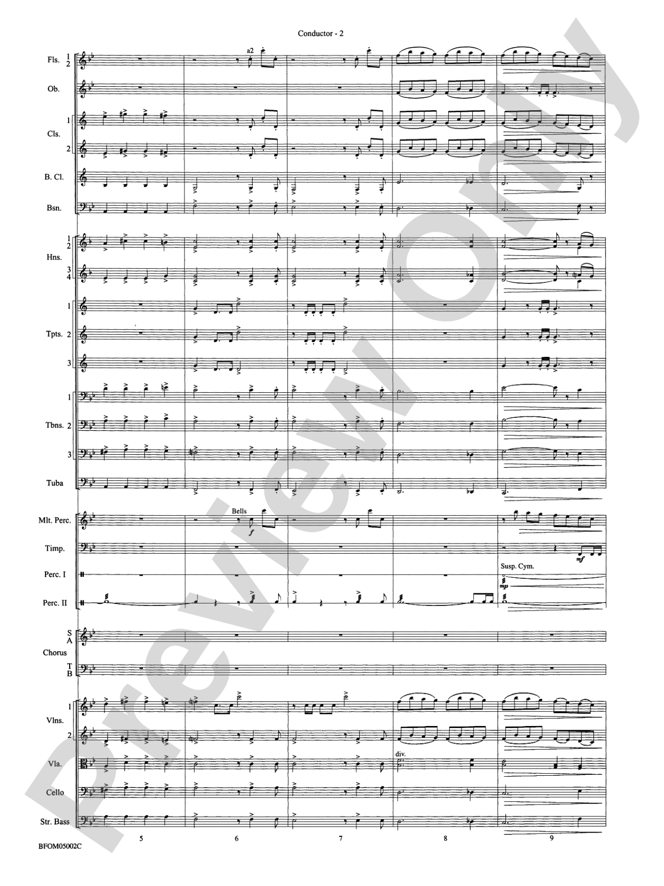 A Festival of Carols: Full Orchestra Conductor Score & Parts