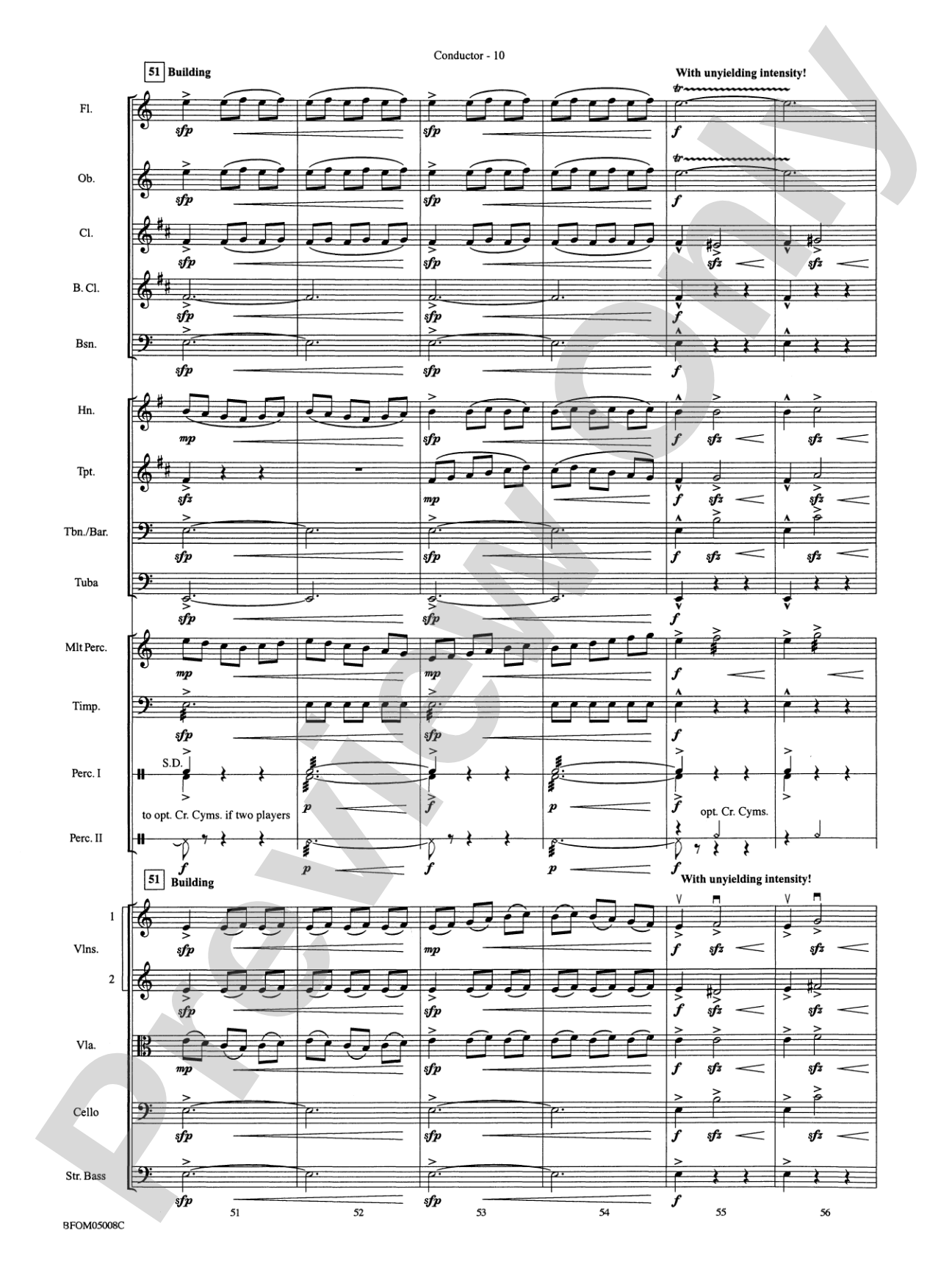 The Second Storm (Ivan): Full Orchestra Conductor Score & Parts
