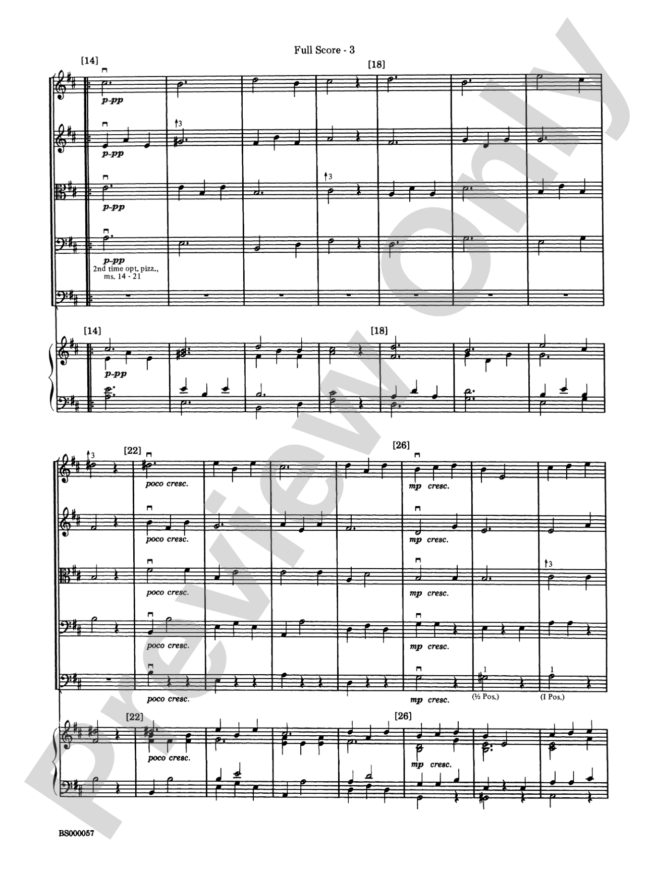 Viva Vivaldi: String Orchestra Conductor Score & Parts
