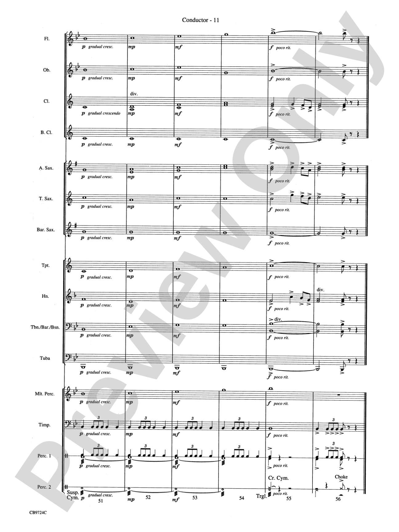 Star Wars® Main Theme: Concert Band Conductor Score & Parts