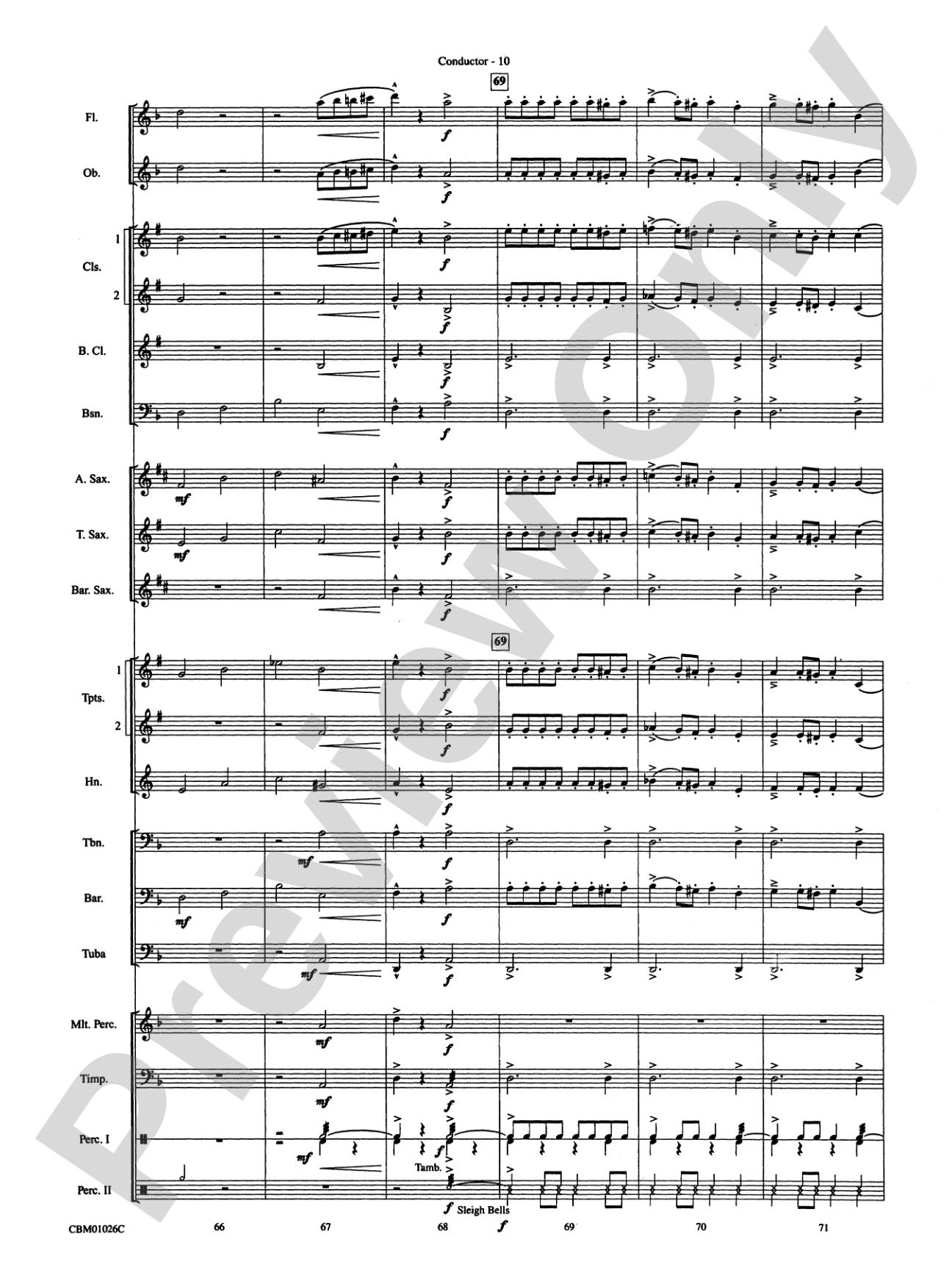 Harry Potter, Highlights from: Concert Band Conductor Score & Parts