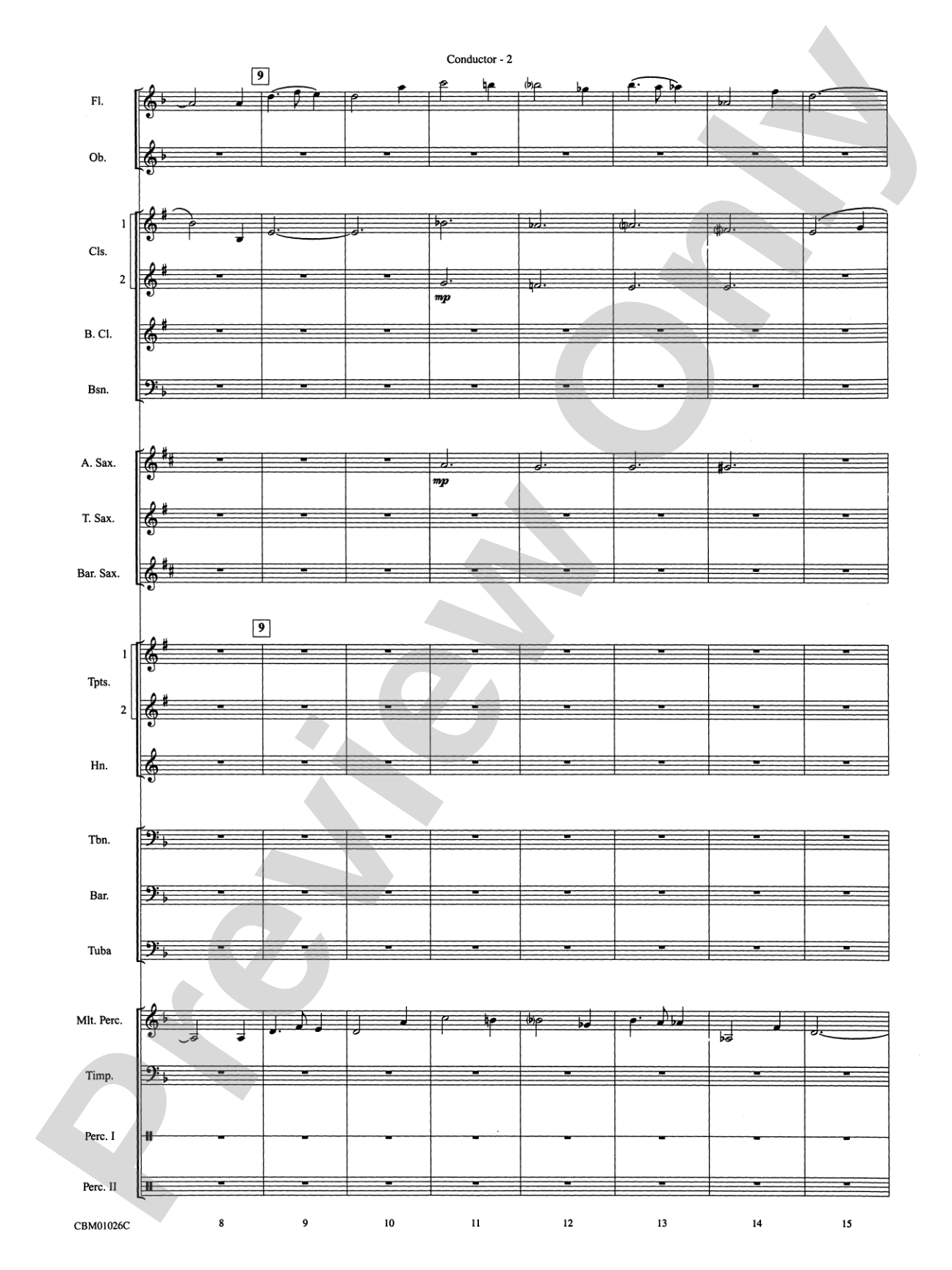 Harry Potter, Highlights from: Concert Band Conductor Score & Parts