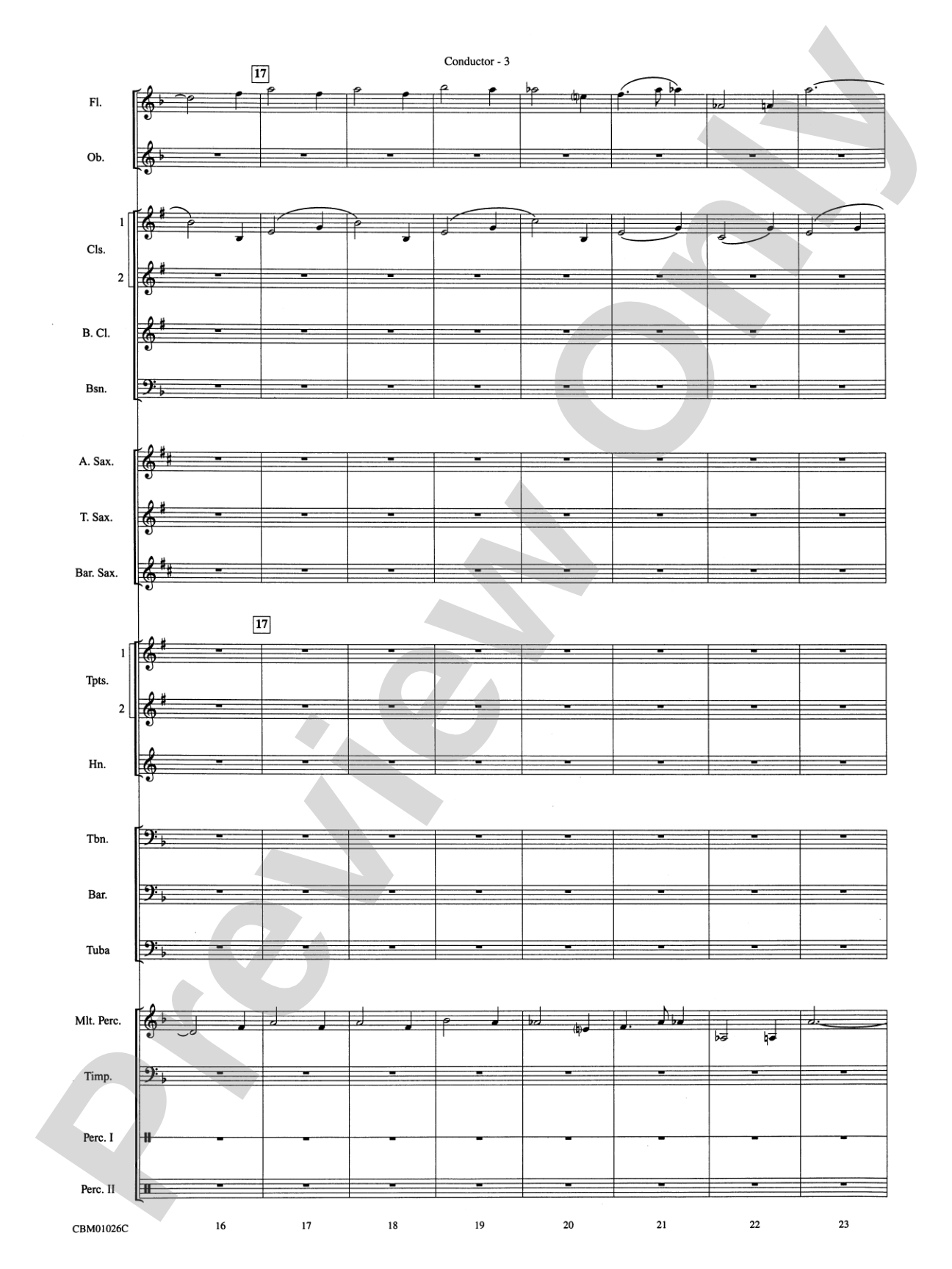 Harry Potter, Highlights from: Concert Band Conductor Score & Parts