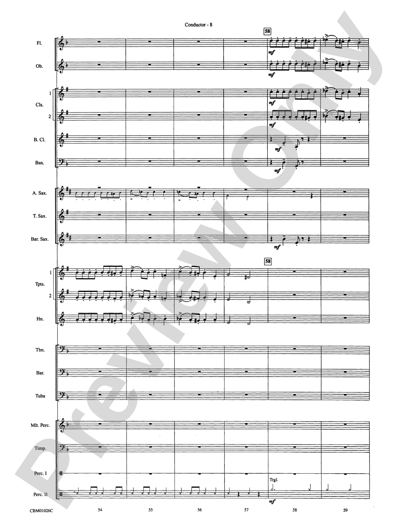 Harry Potter, Highlights from: Concert Band Conductor Score & Parts