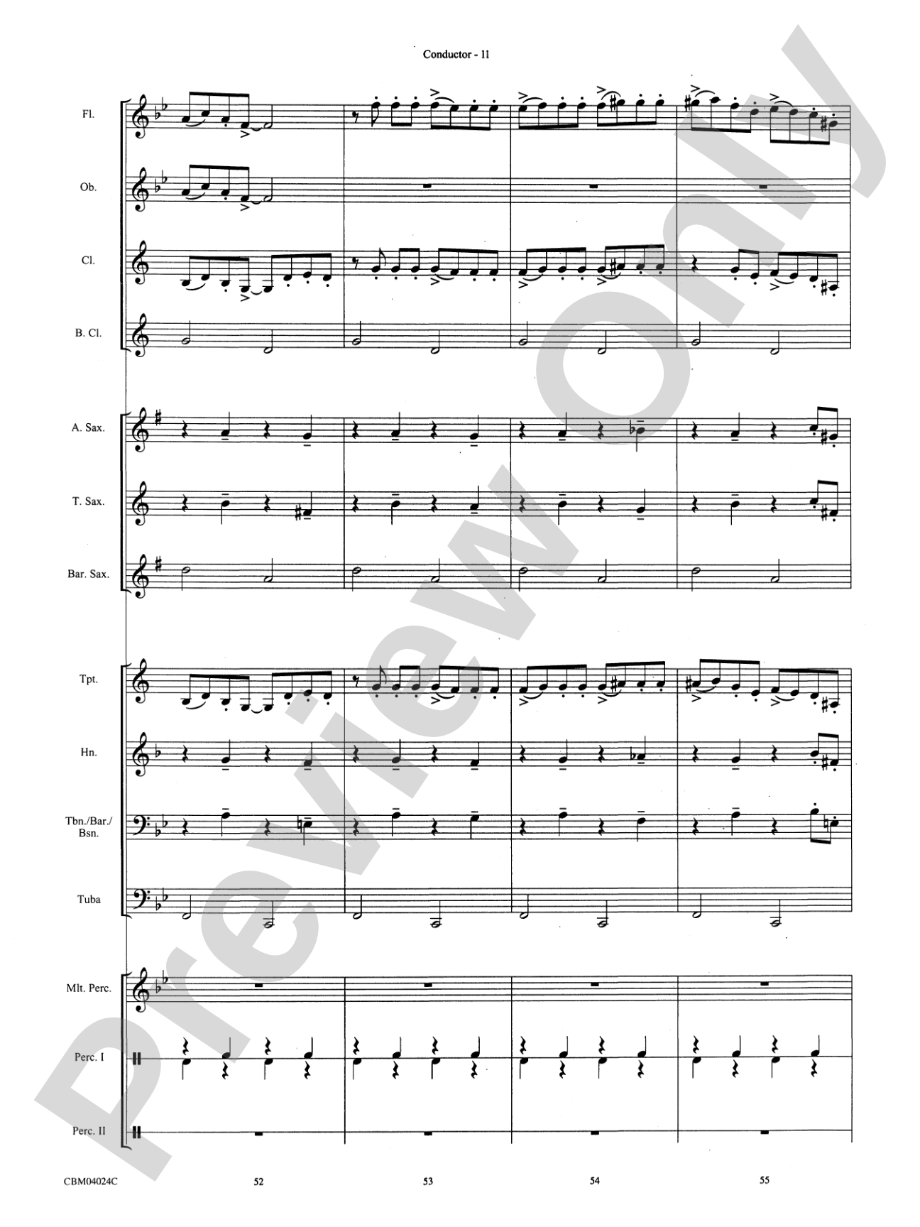 Rhapsody in Blue™: Concert Band Conductor Score & Parts