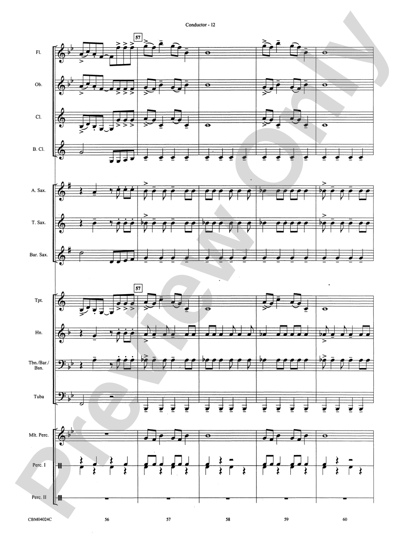 Rhapsody in Blue™: Concert Band Conductor Score & Parts