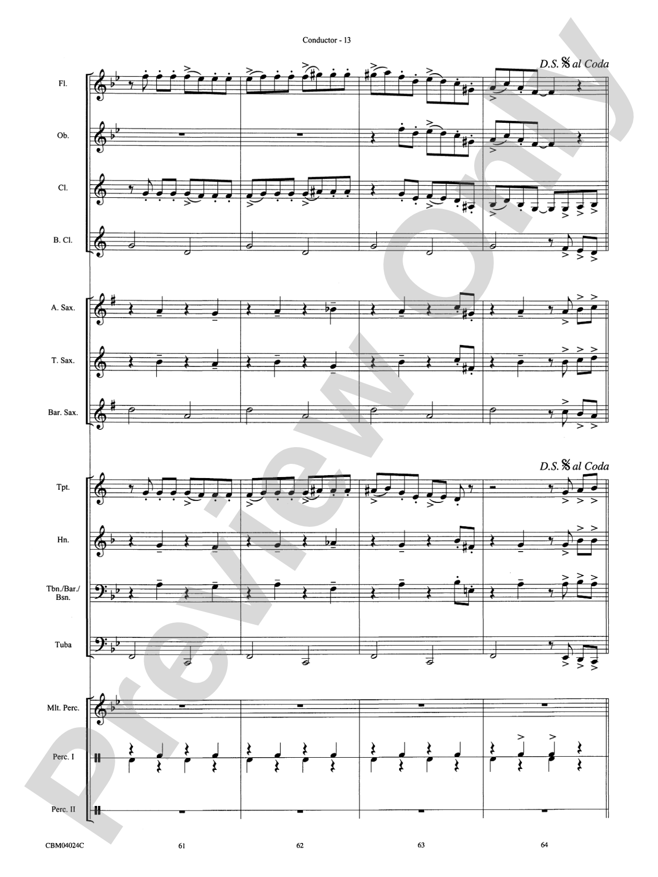 Rhapsody in Blue™: Concert Band Conductor Score & Parts