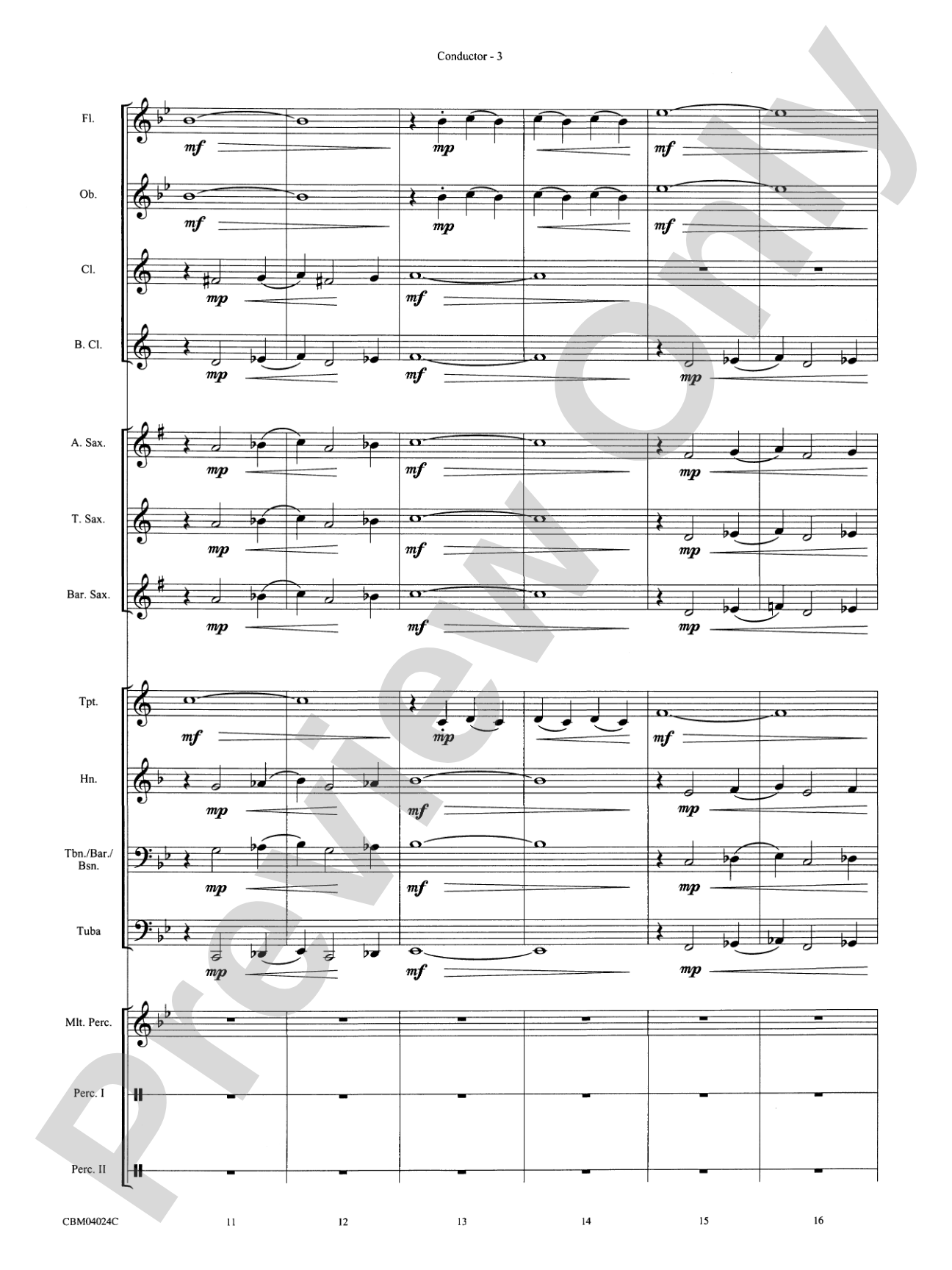 Rhapsody in Blue™: Concert Band Conductor Score & Parts