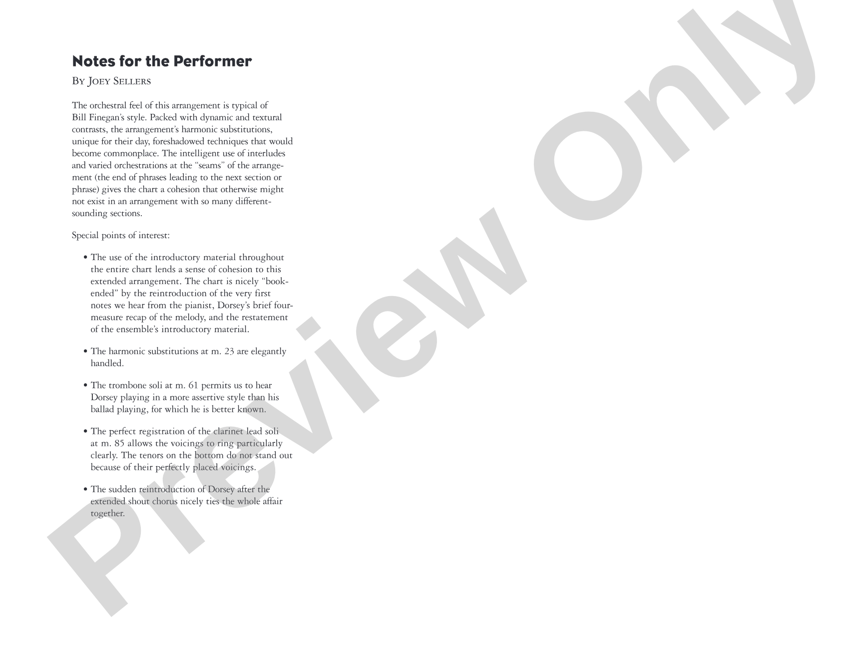 Lonesome Road: Jazz Ensemble Conductor Score & Parts