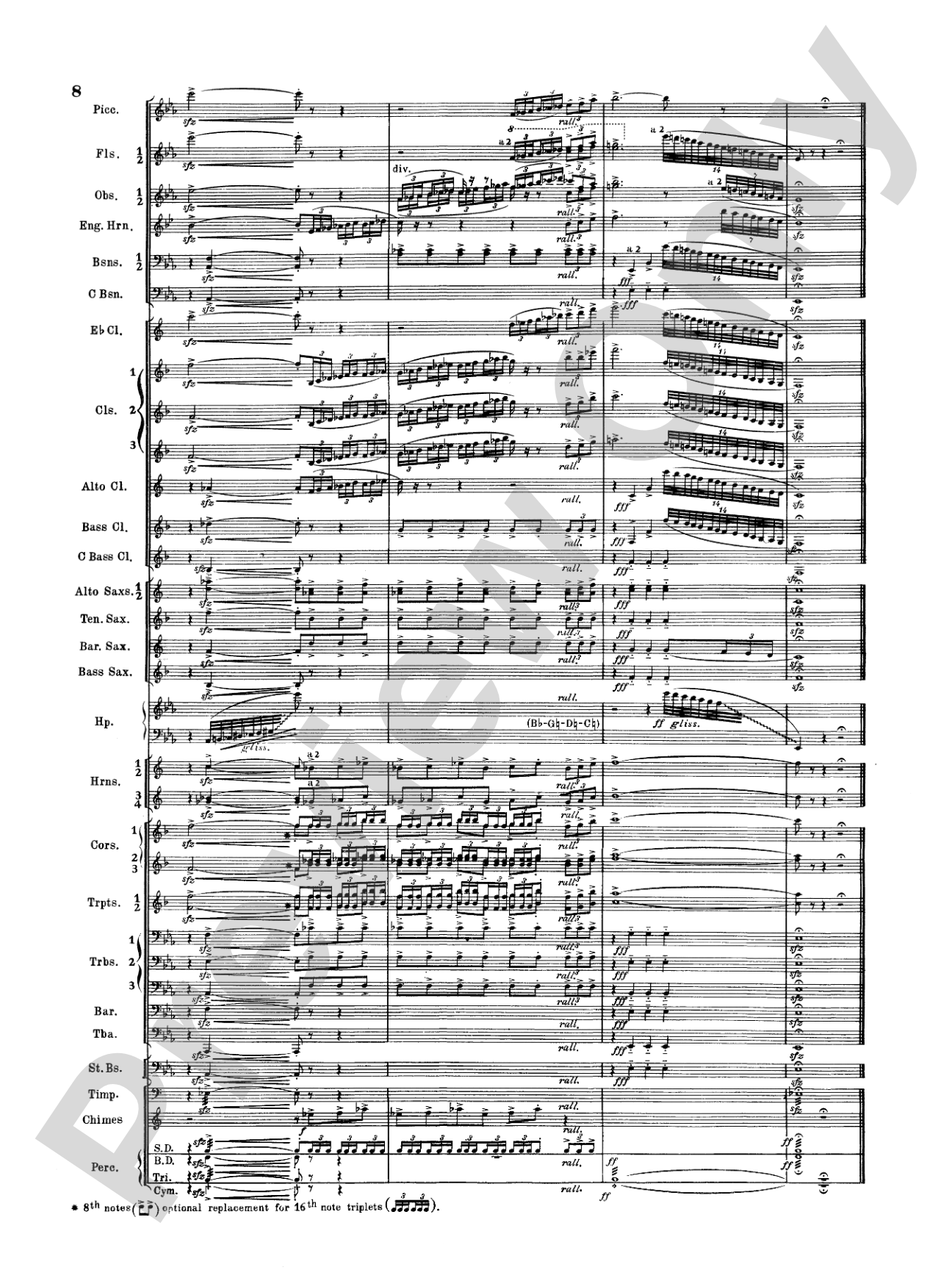 America the Beautiful: Concert Band Conductor Score & Parts
