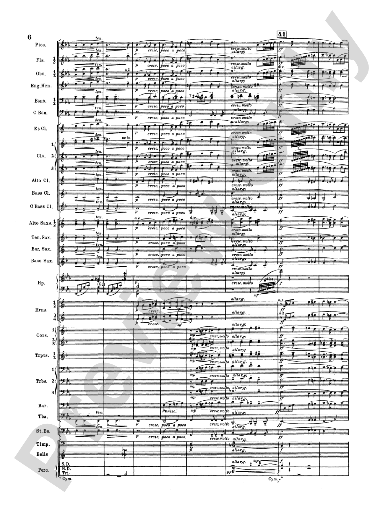 America the Beautiful: Concert Band Conductor Score & Parts