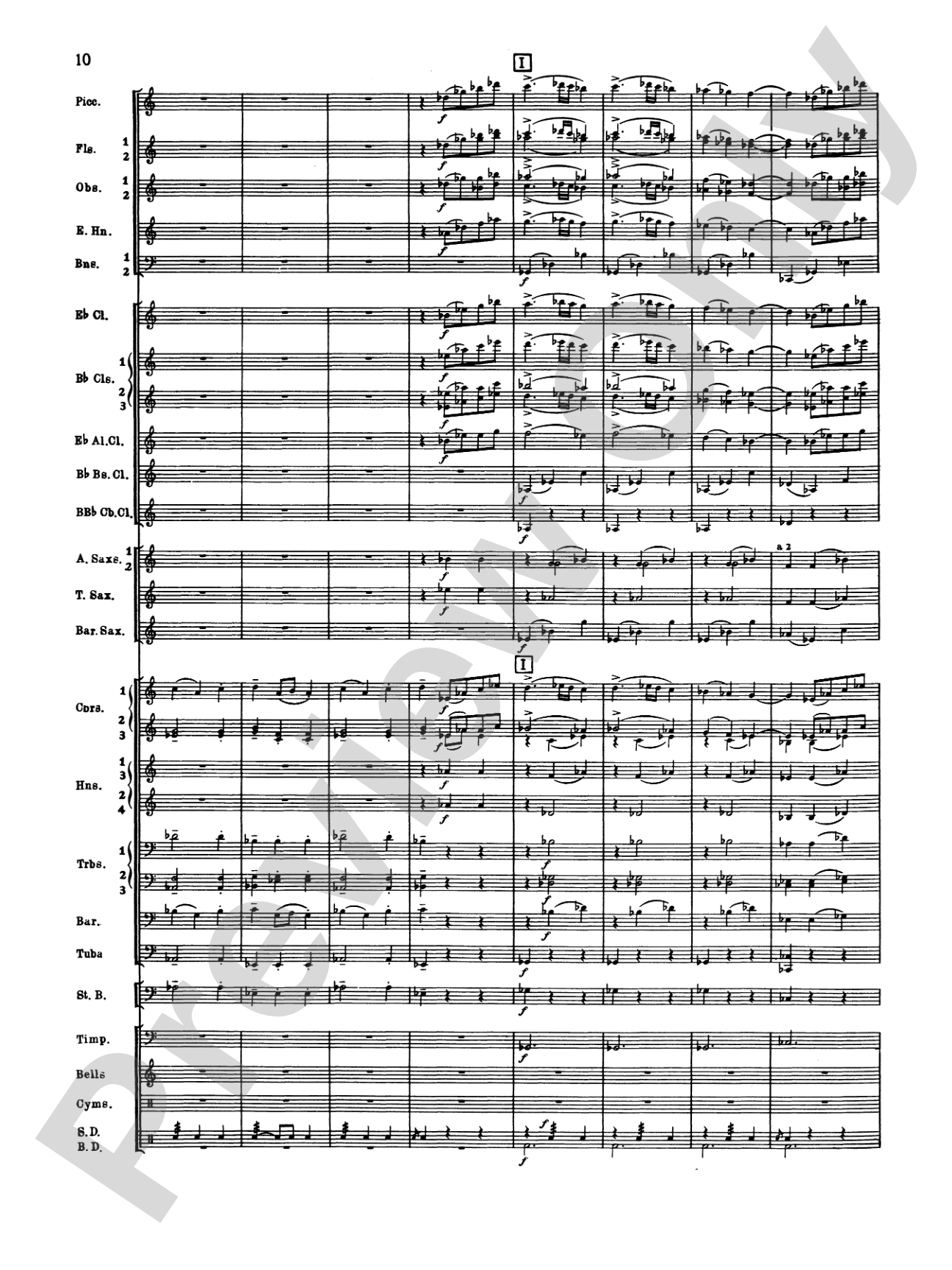 Symphonic Dance No. 2: Score