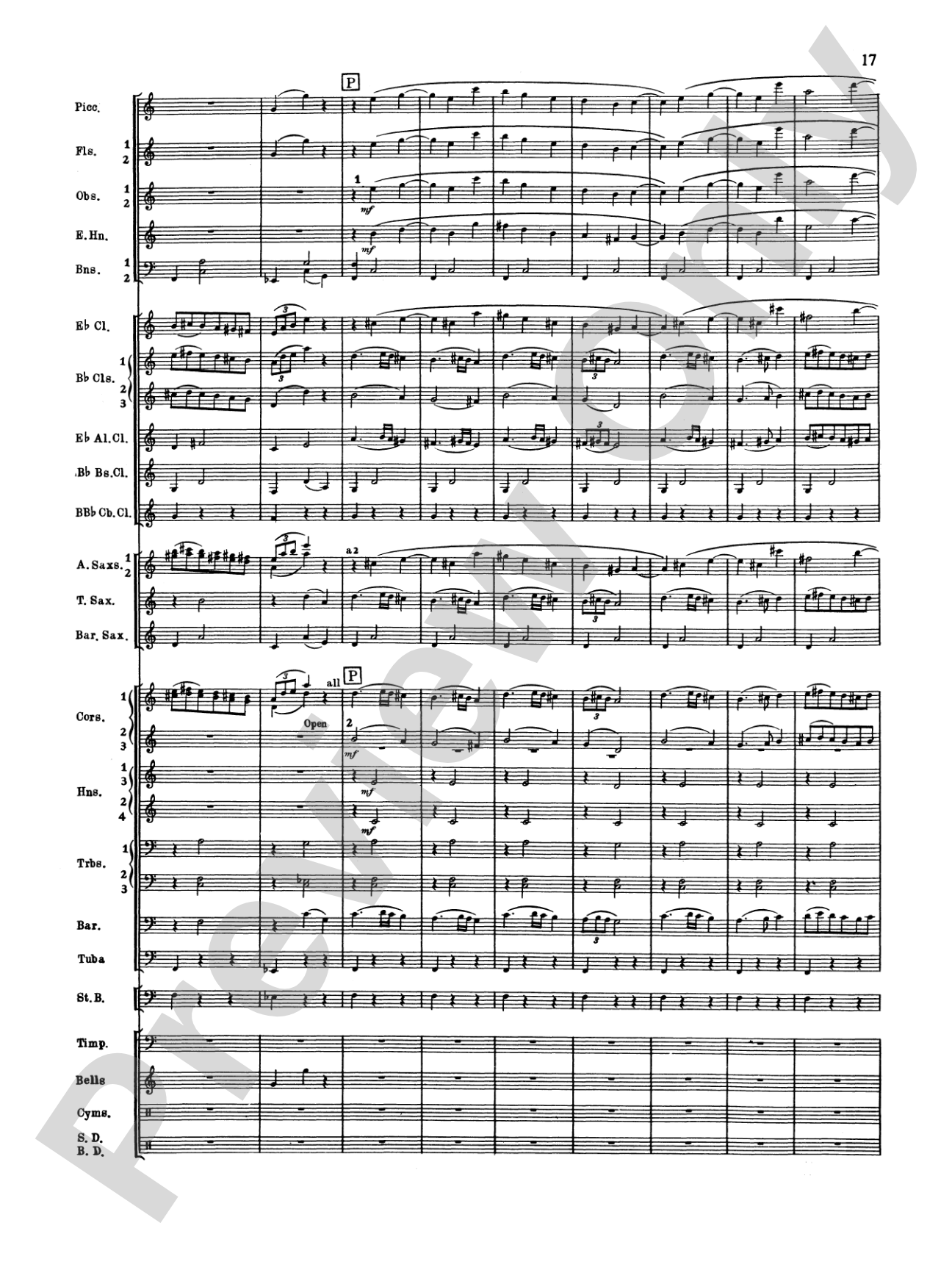 Symphonic Dance No. 2: Score