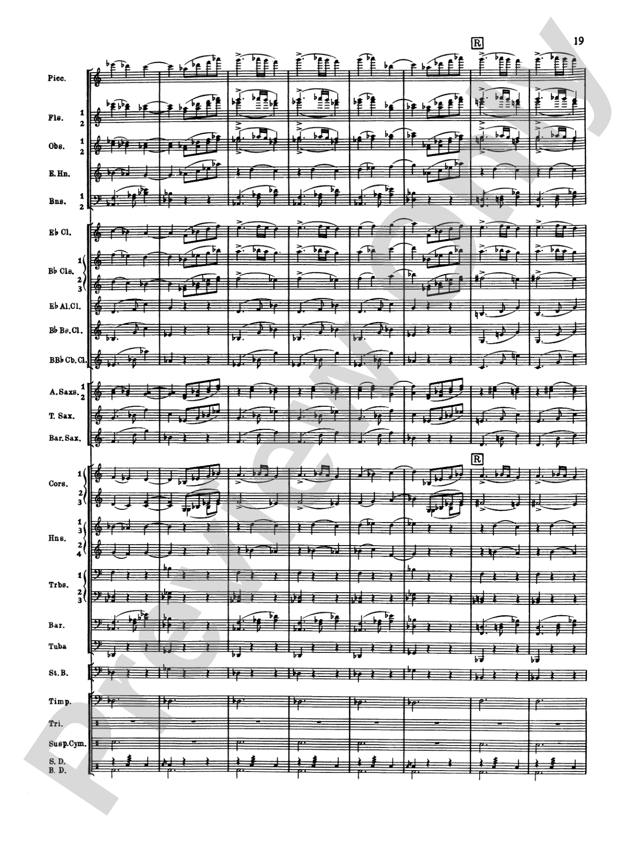 Symphonic Dance No. 2: Score