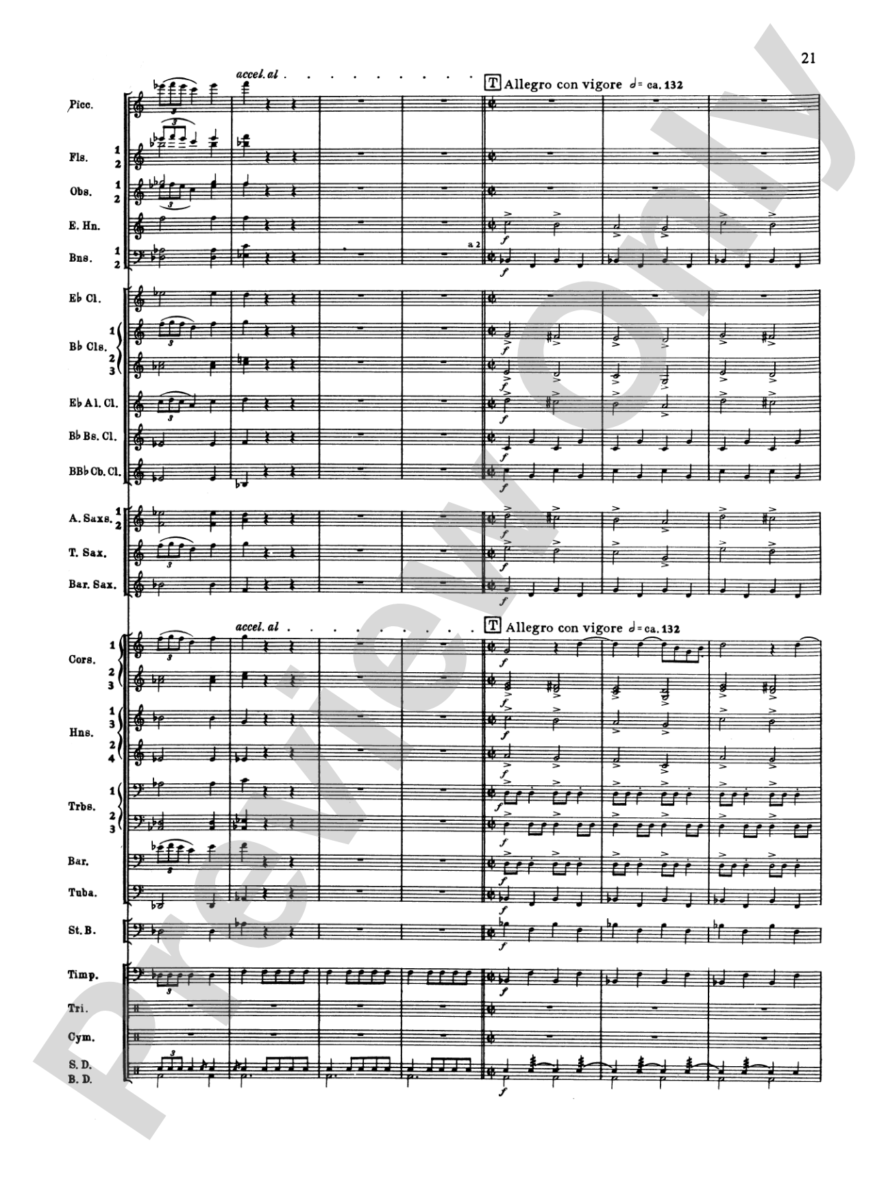 Symphonic Dance No. 2: Score