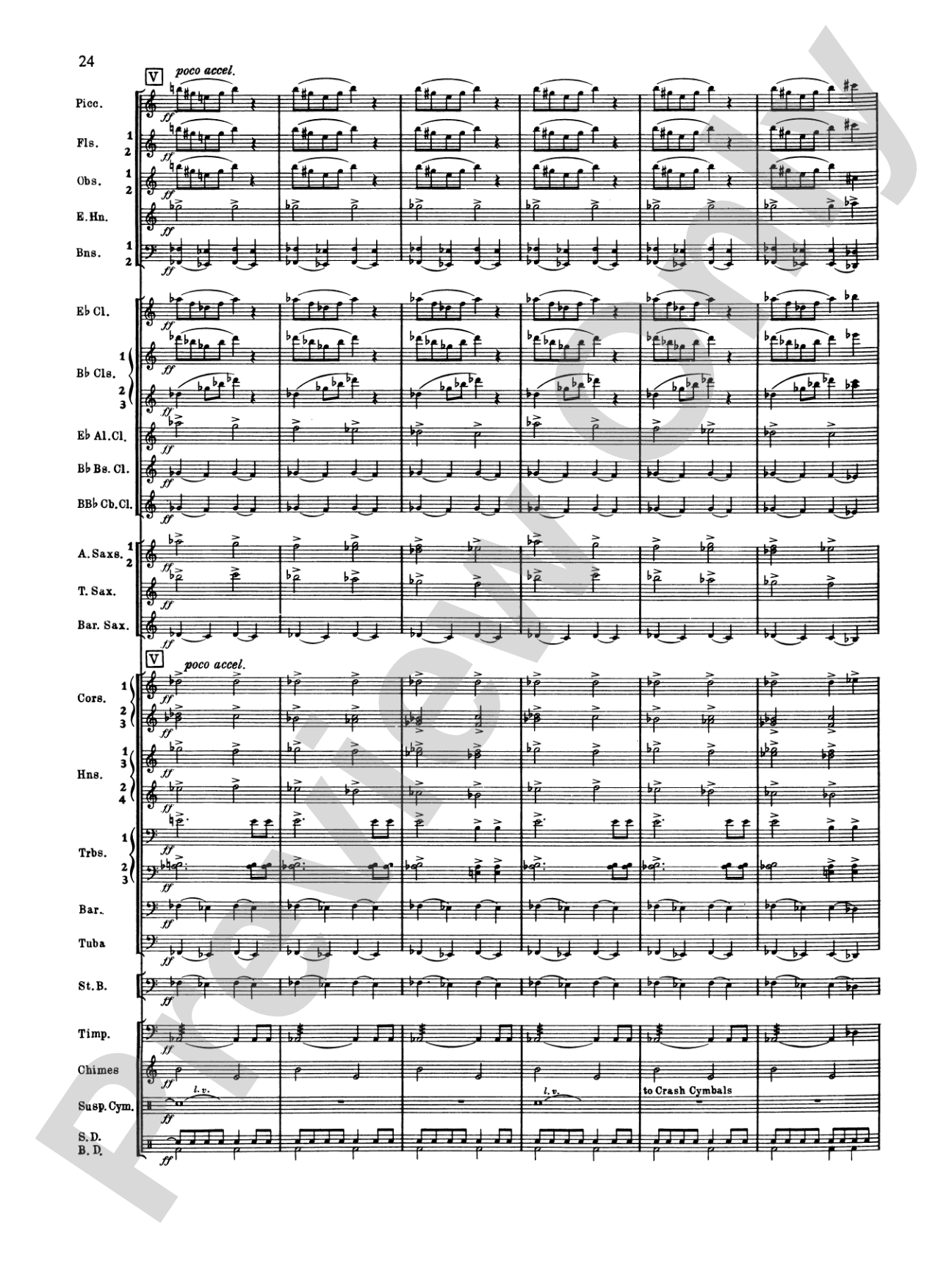 Symphonic Dance No. 2: Score