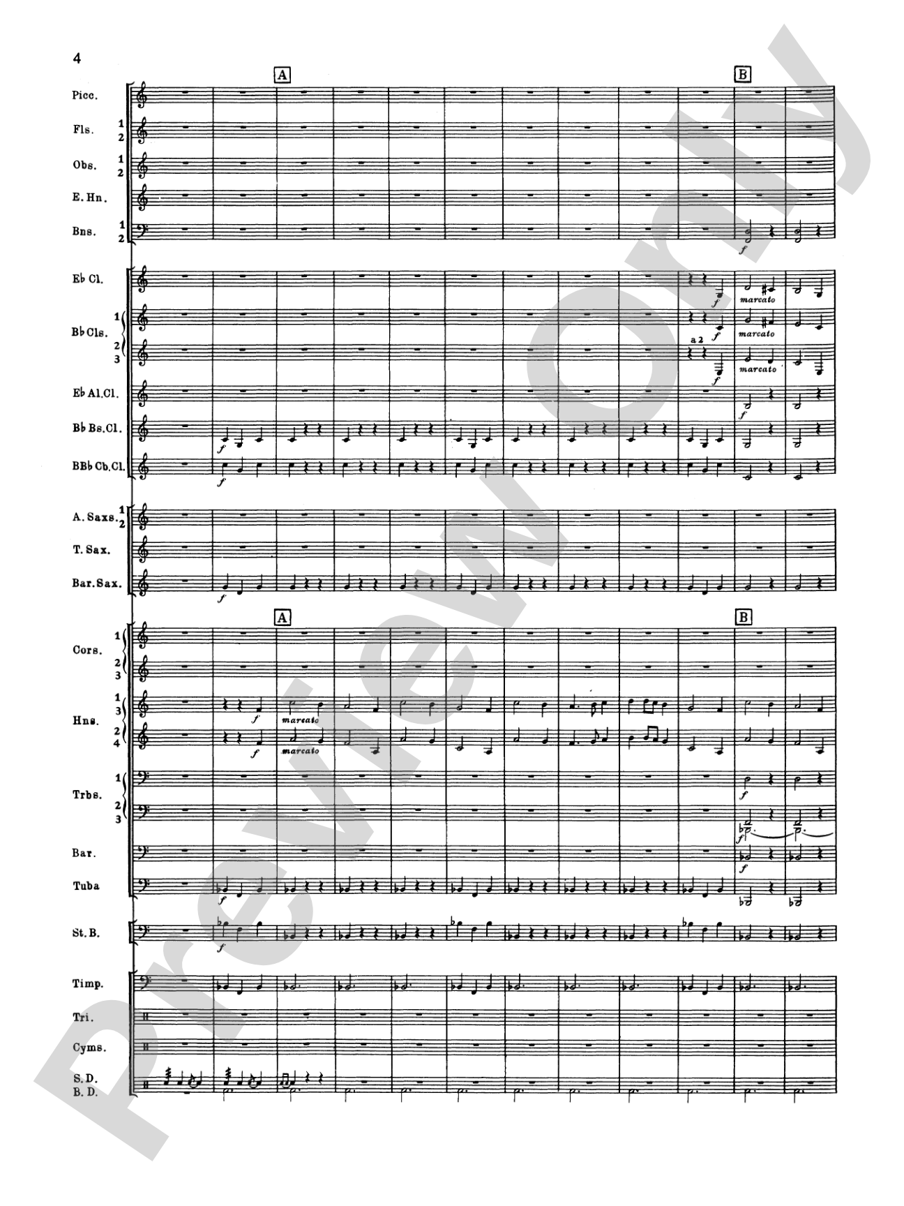 Symphonic Dance No. 2: Score