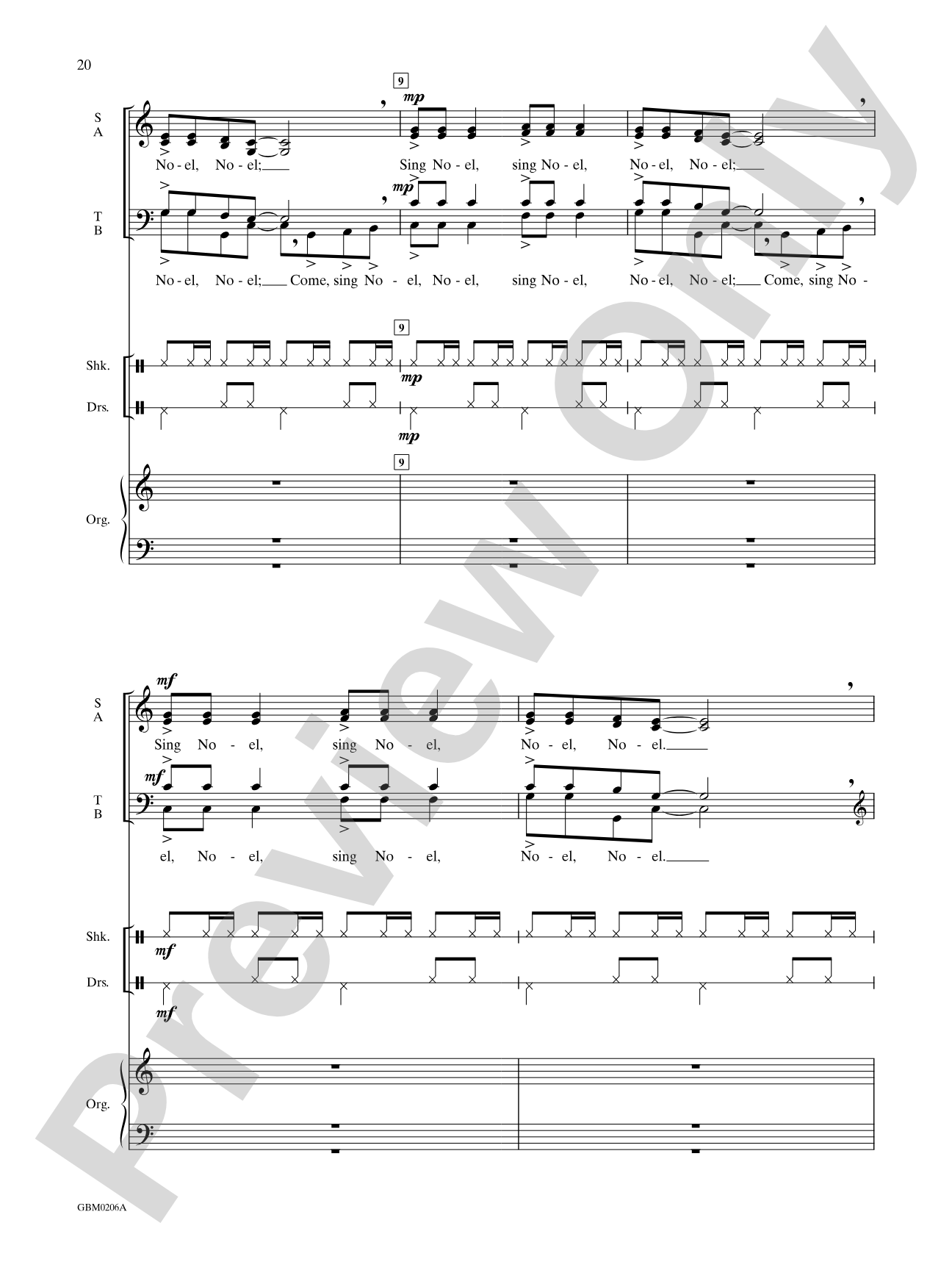 Sing Noel! (A Carol Service): Choral String Quartet/Quintet