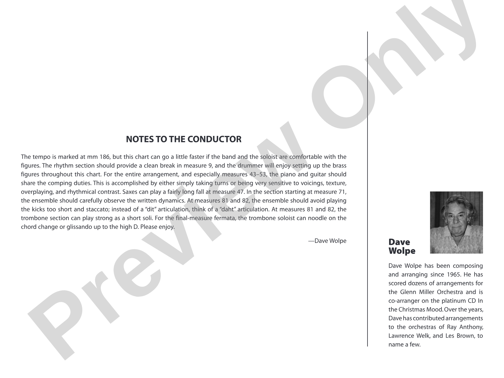 I Got Rhythm: Jazz Ensemble Conductor Score & Parts