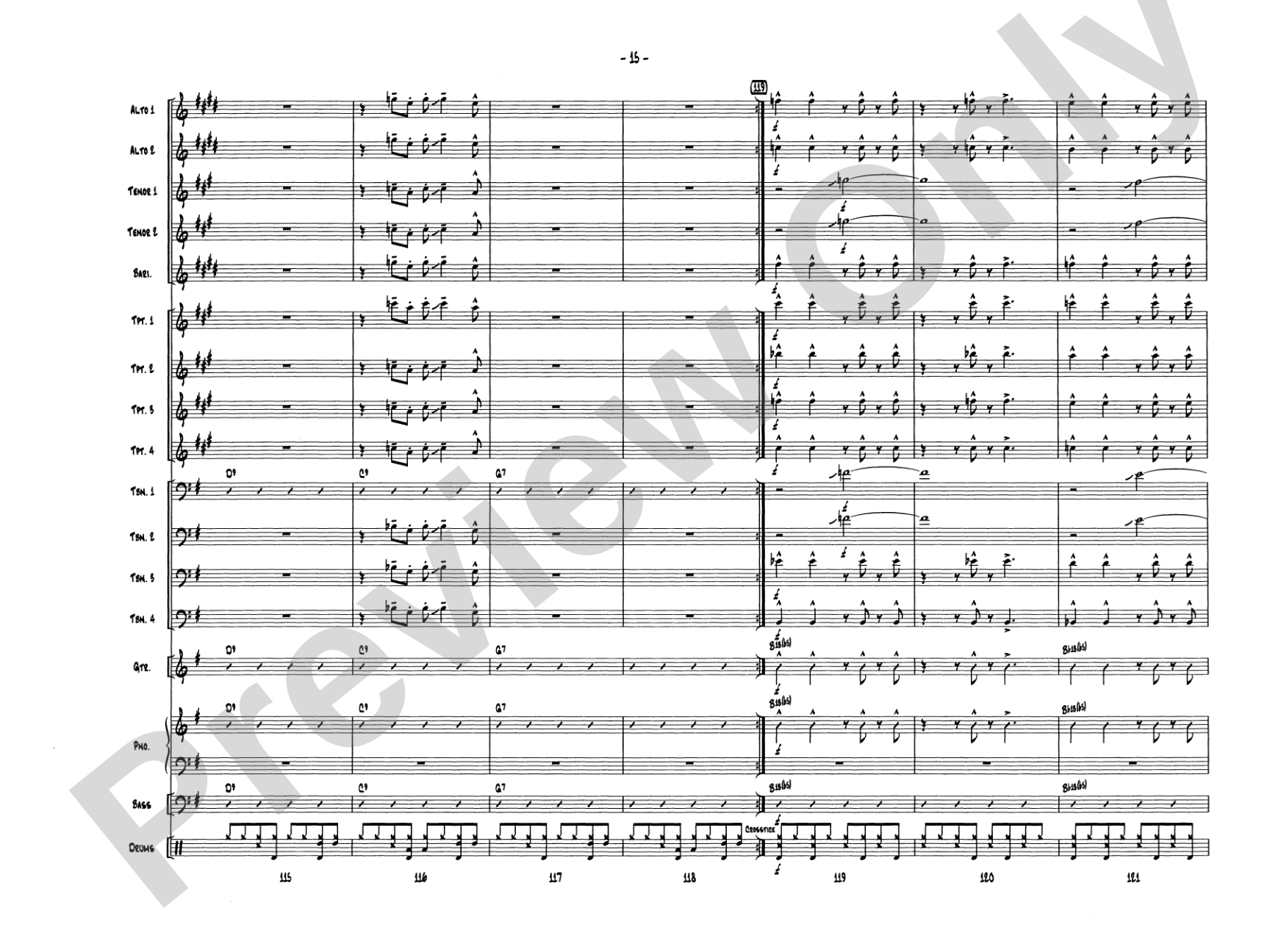 One Mint Julep: Jazz Ensemble Conductor Score & Parts