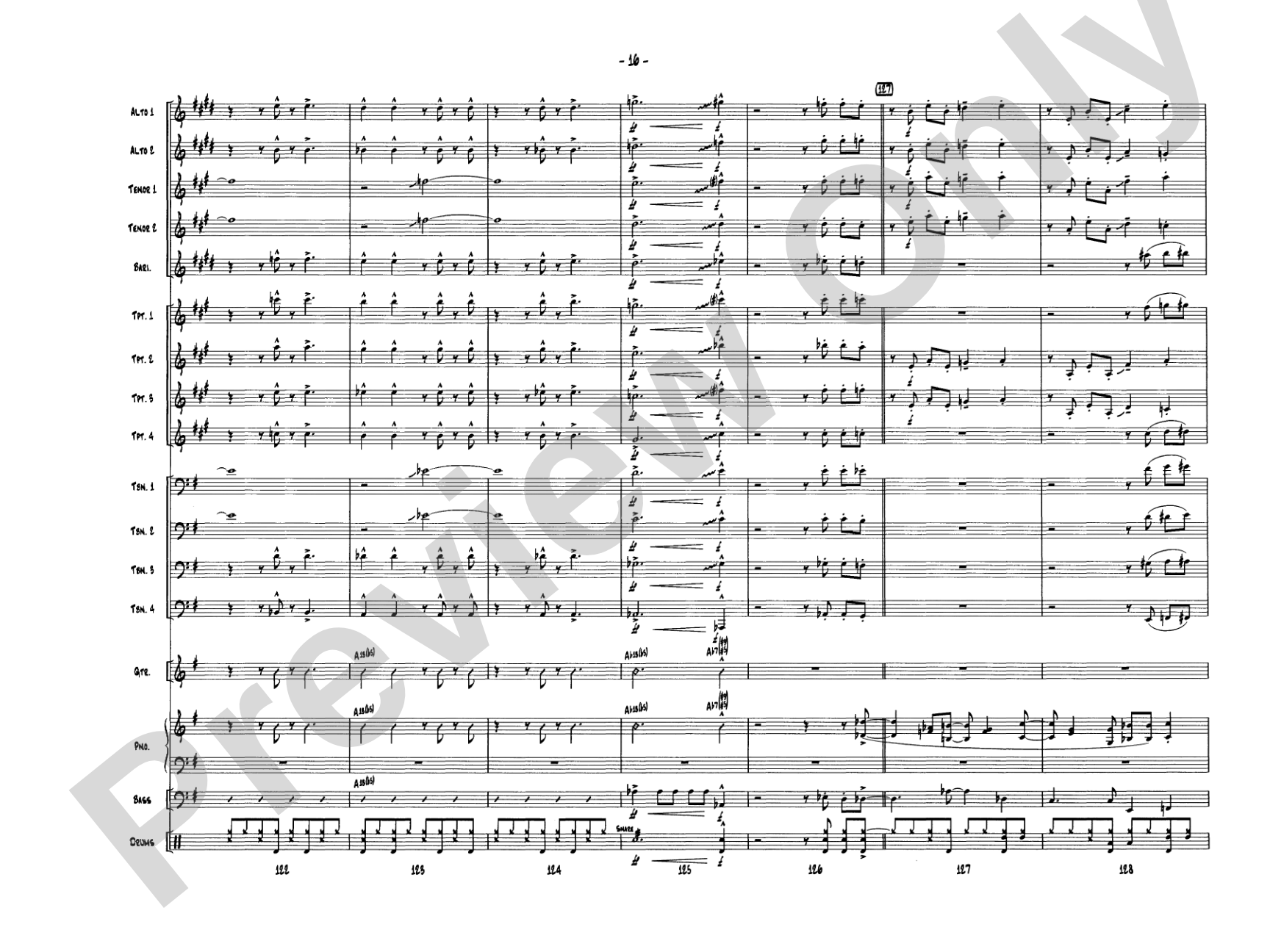 One Mint Julep: Jazz Ensemble Conductor Score & Parts