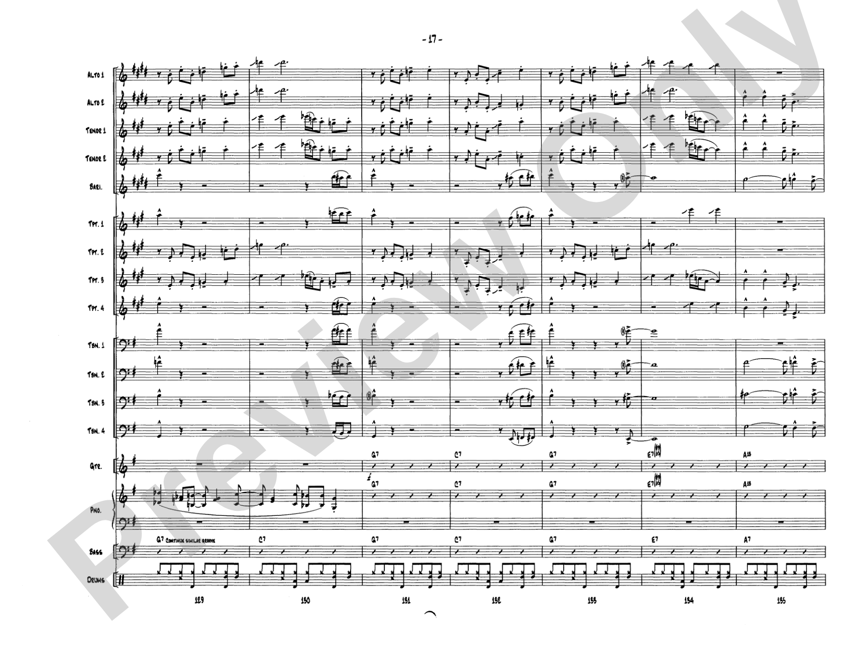 One Mint Julep: Jazz Ensemble Conductor Score & Parts