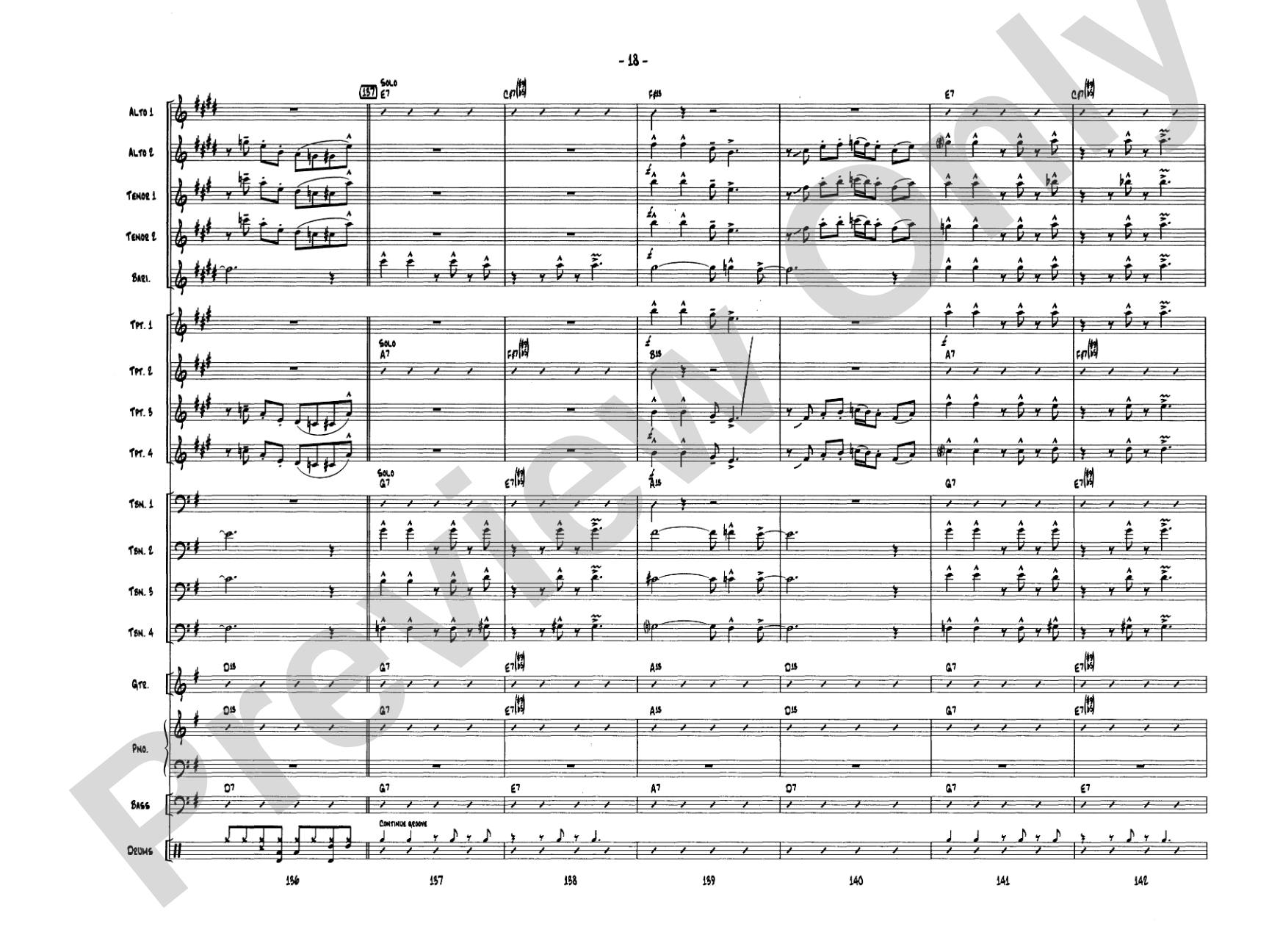 One Mint Julep: Jazz Ensemble Conductor Score & Parts