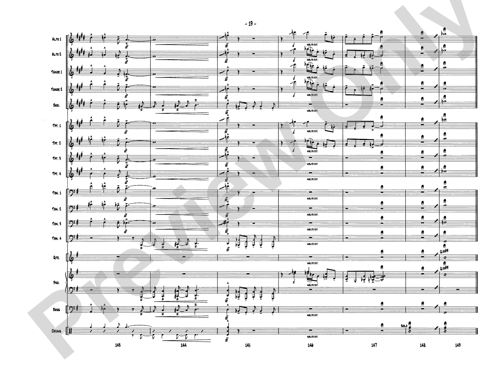 One Mint Julep: Jazz Ensemble Conductor Score & Parts