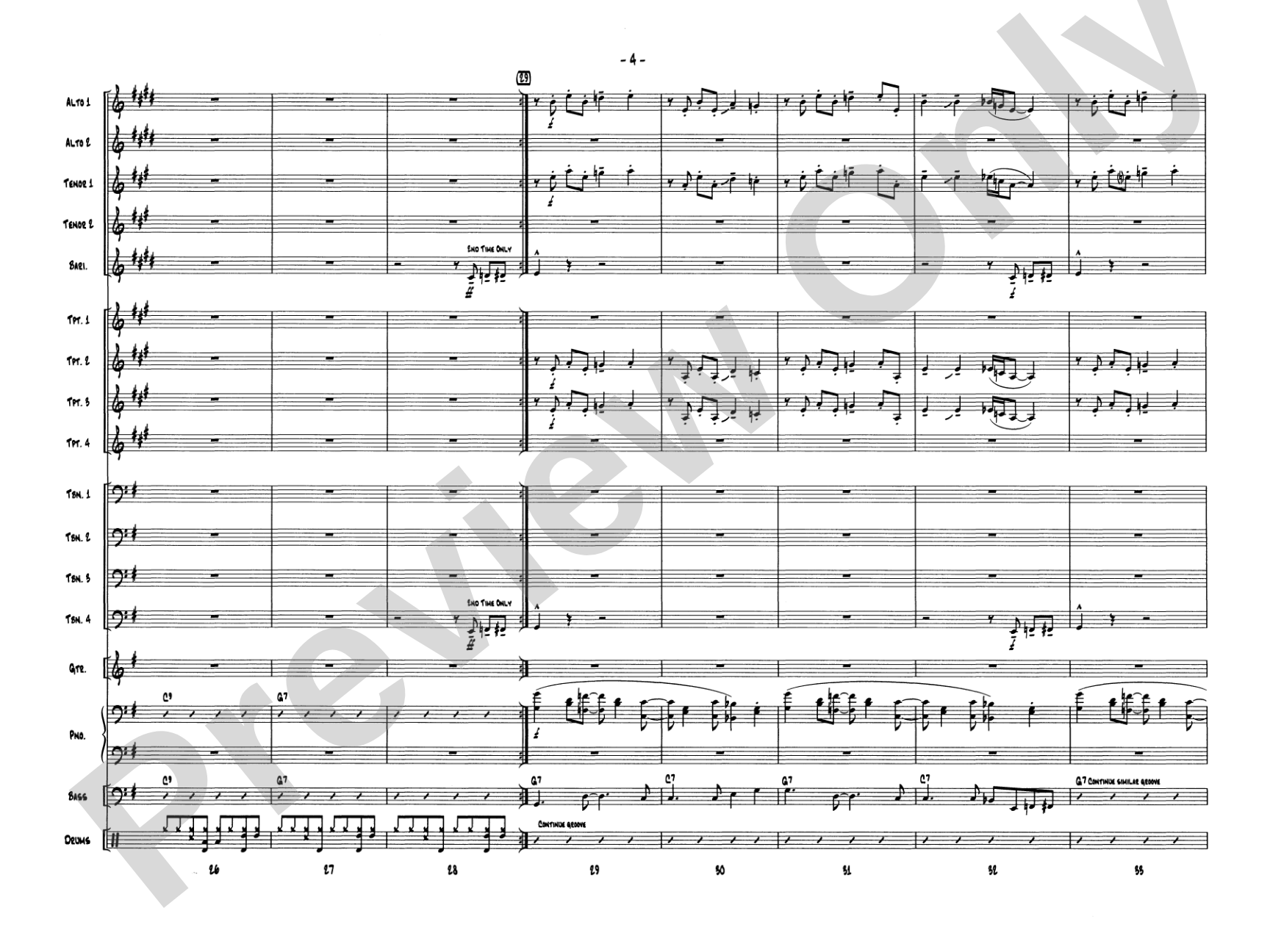 One Mint Julep: Jazz Ensemble Conductor Score & Parts