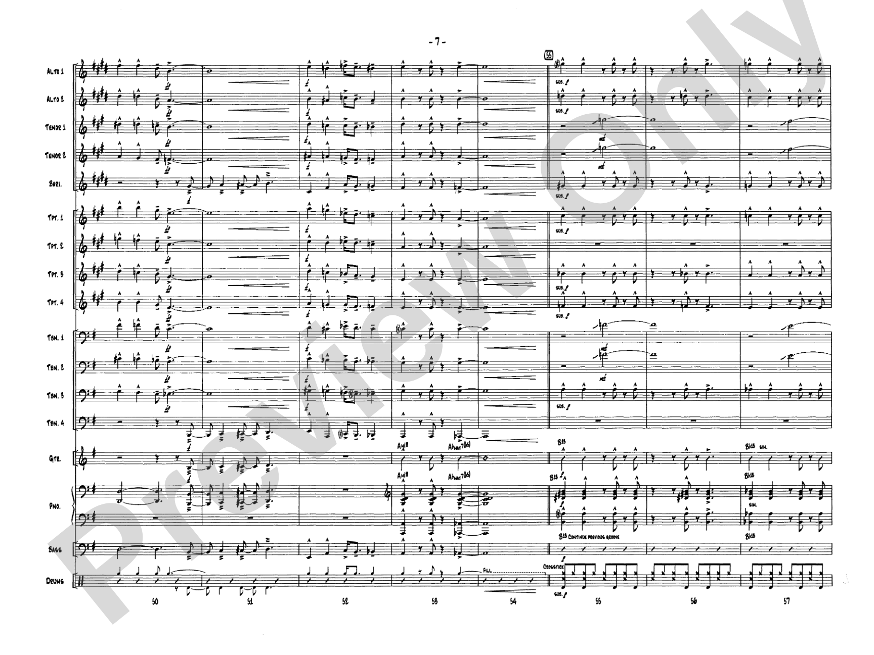 One Mint Julep: Jazz Ensemble Conductor Score & Parts