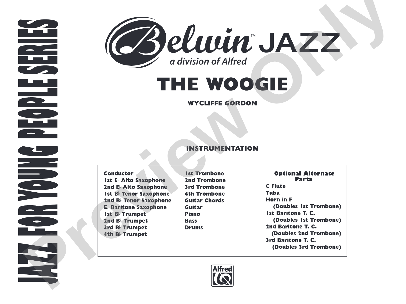 The Woogie: Jazz Ensemble Conductor Score & Parts