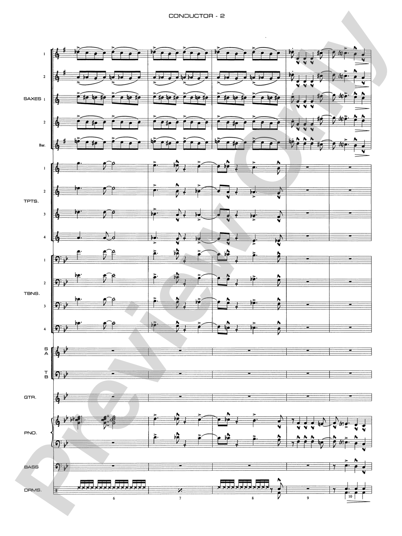Chattanooga Choo Choo: Vocal Solo with Jazz Ensemble Conductor Score & Parts