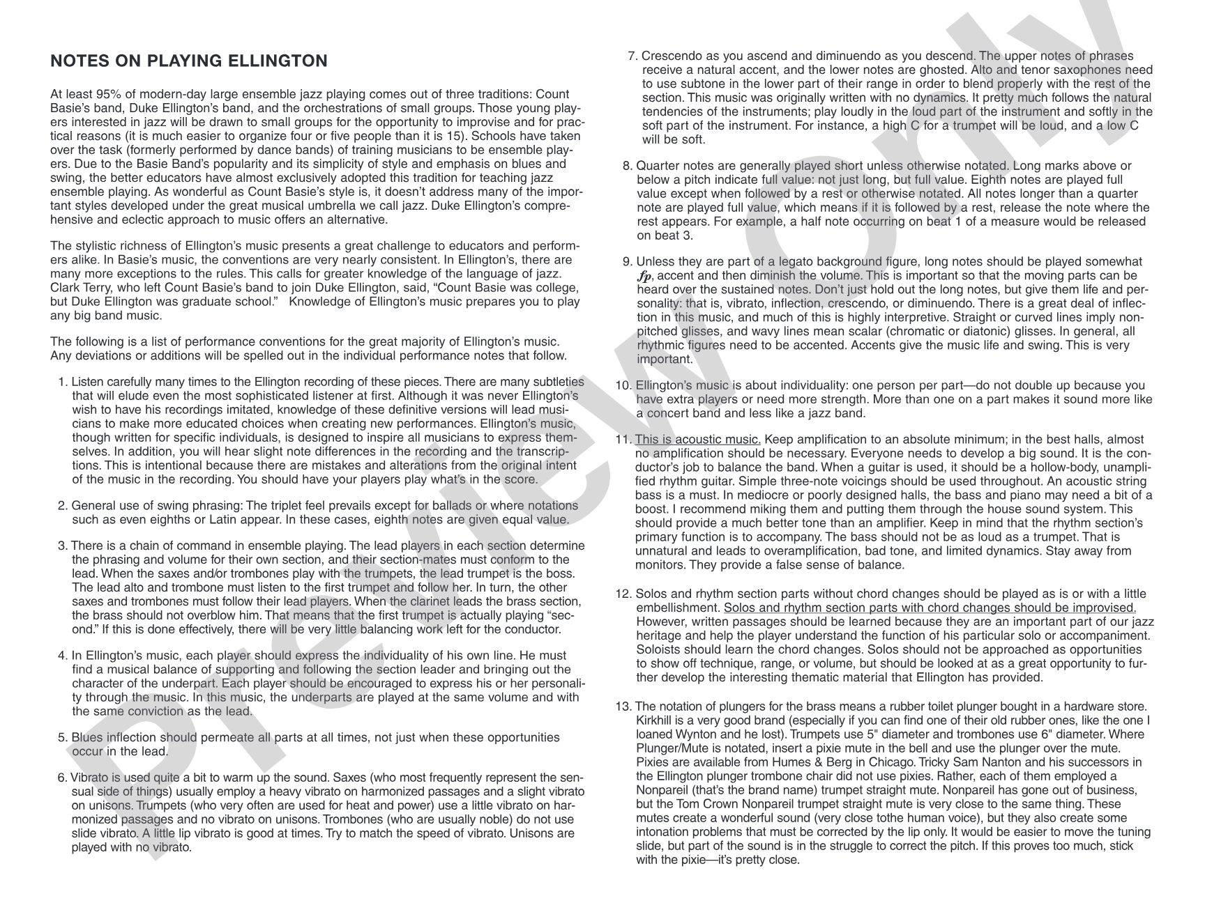 Raincheck: Jazz Ensemble Conductor Score & Parts