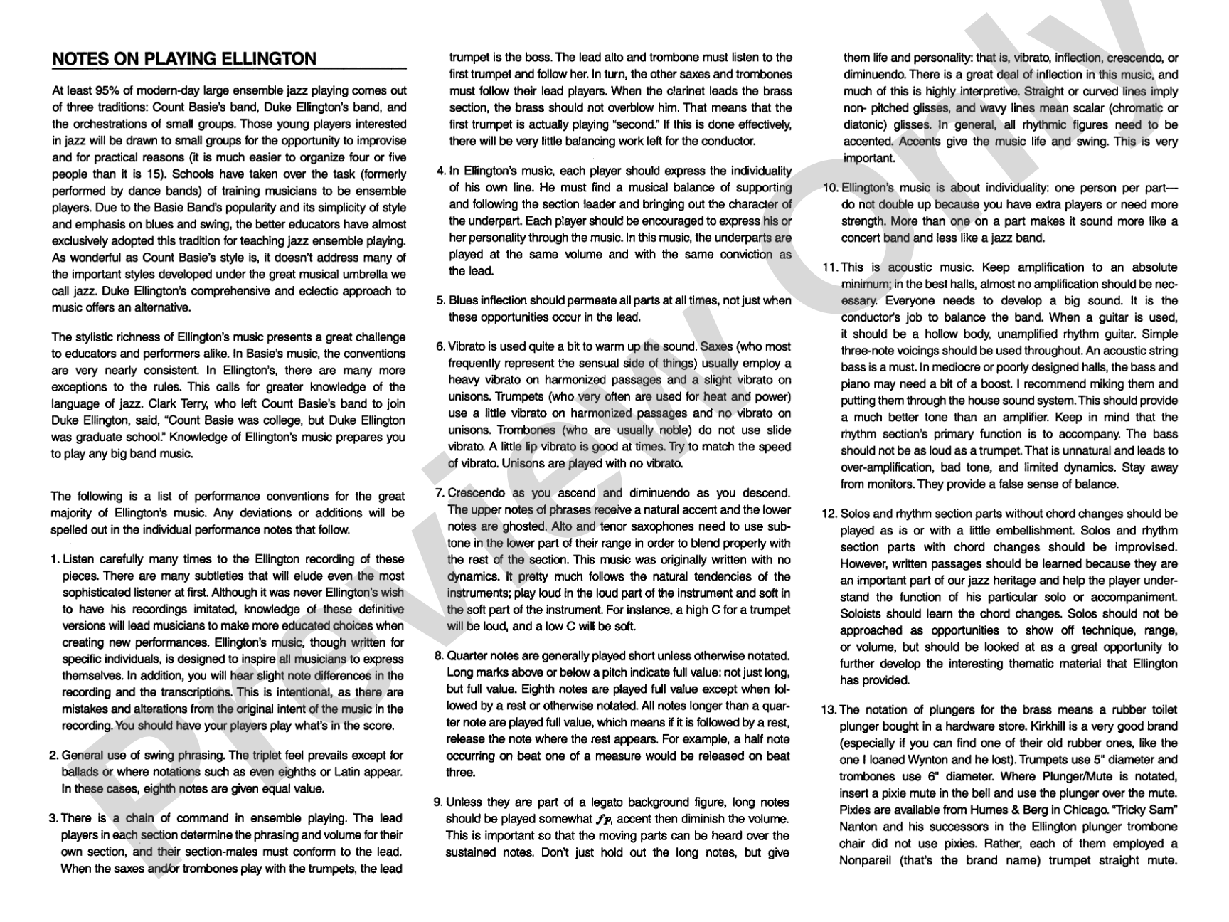 Bli-Blip (from Jump for Joy): Jazz Ensemble Conductor Score & Parts