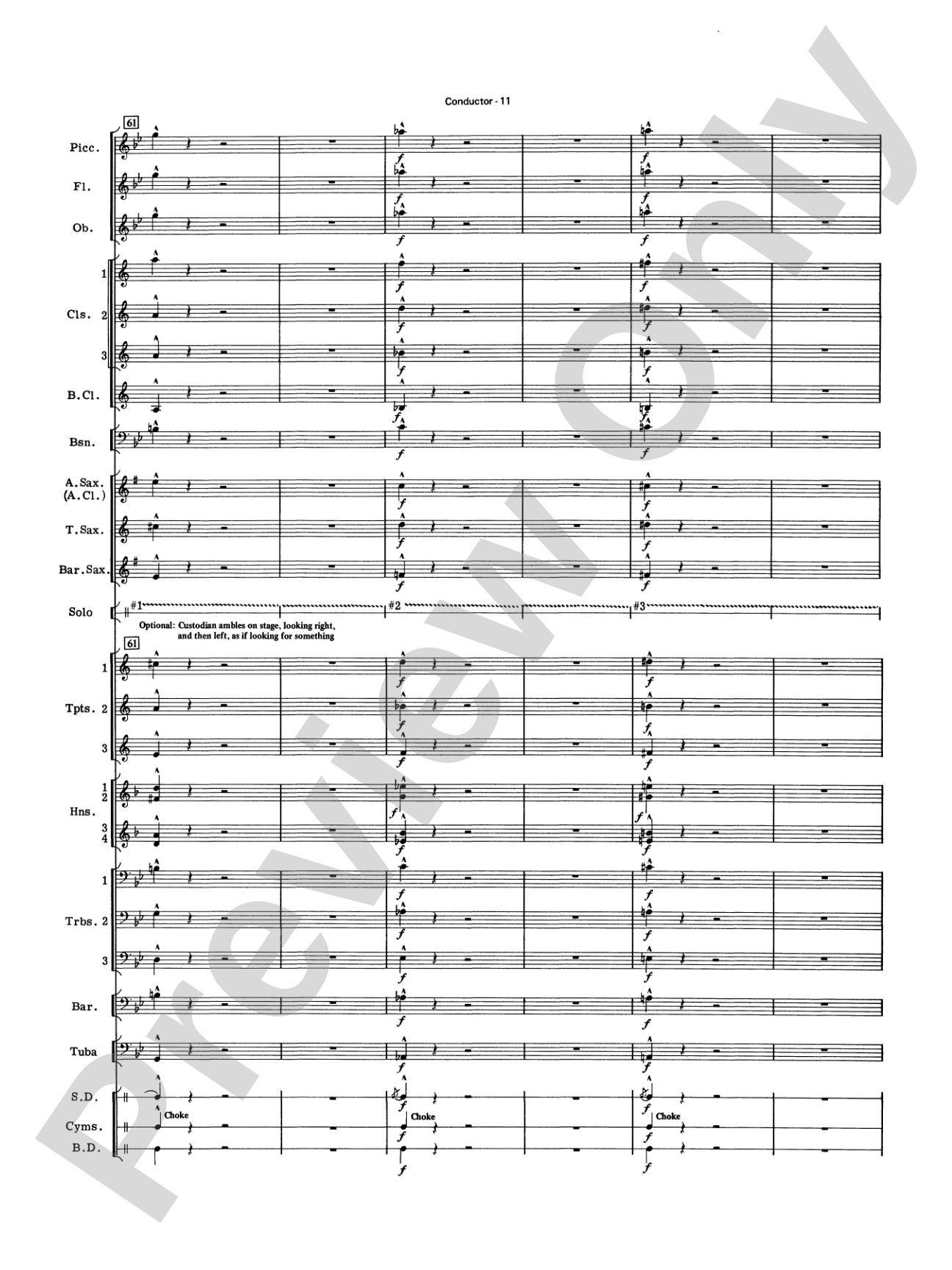 The Homeowners Guide to Making Music: Concert Band Conductor Score & Parts