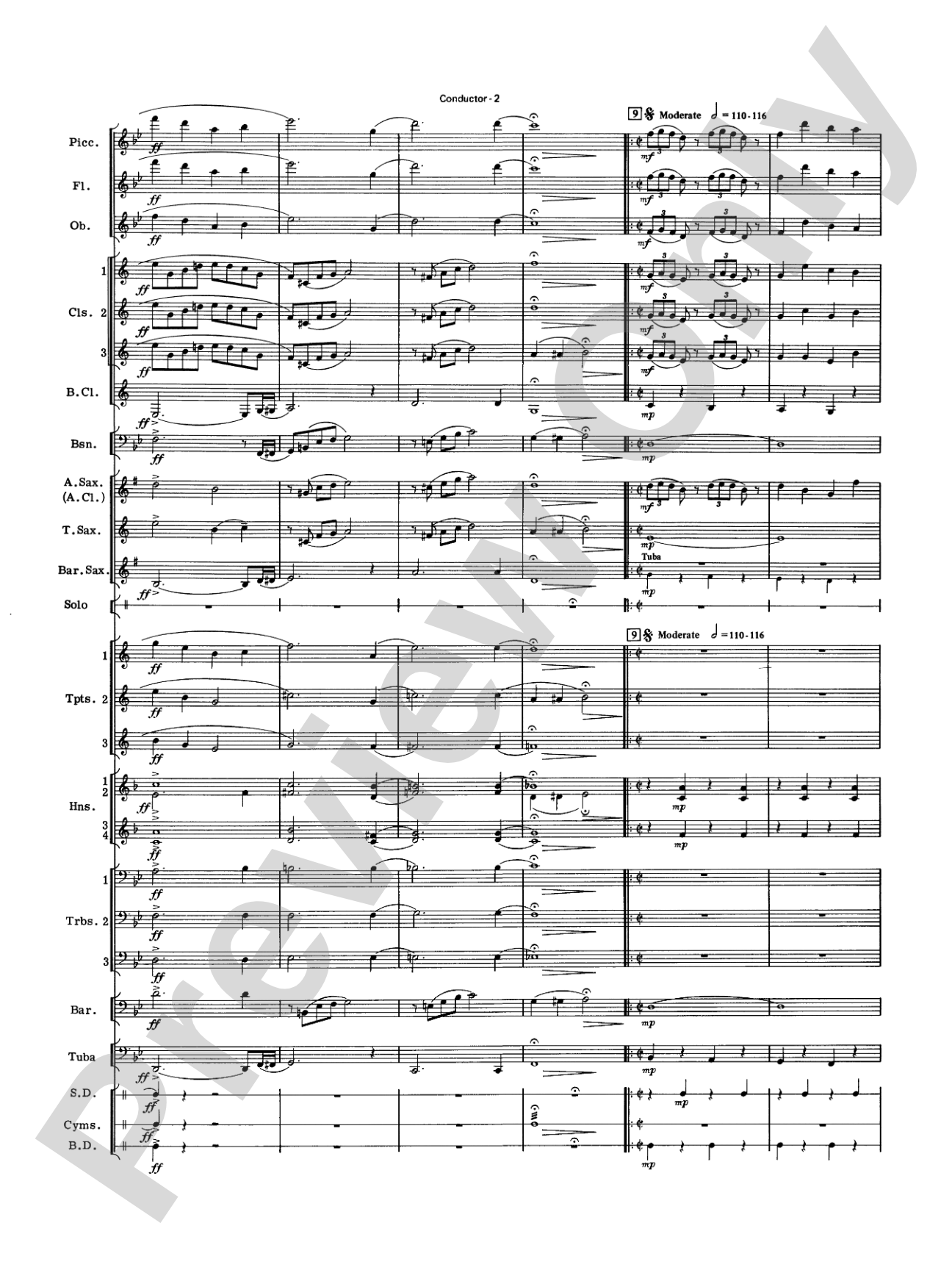 The Homeowners Guide to Making Music: Concert Band Conductor Score & Parts