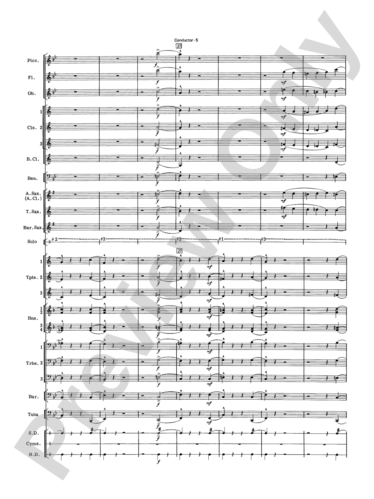 The Homeowners Guide to Making Music: Concert Band Conductor Score & Parts