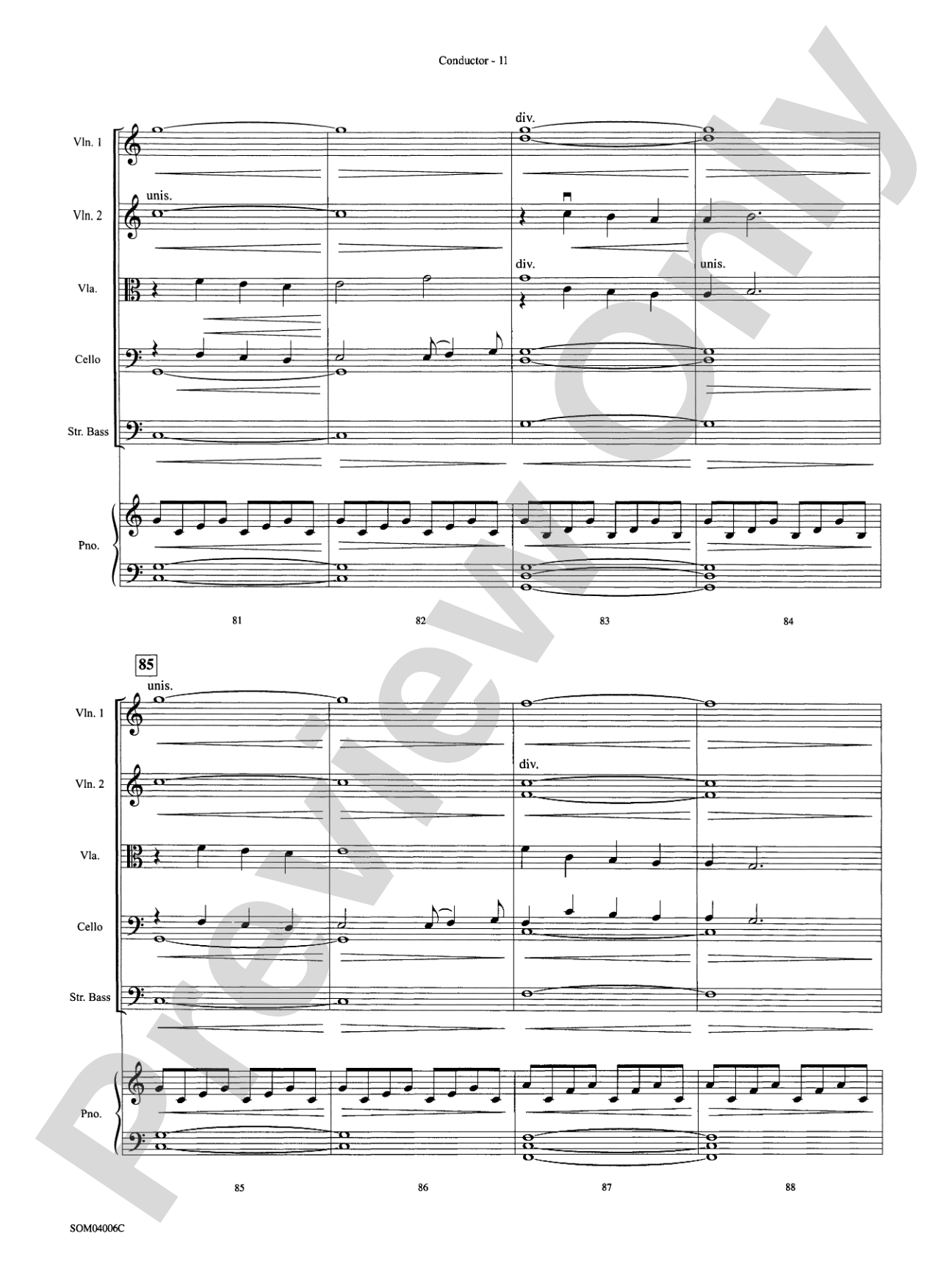 Into the West (from The Lord of the Rings: The Return of the King): String Orchestra Conductor Score & Parts