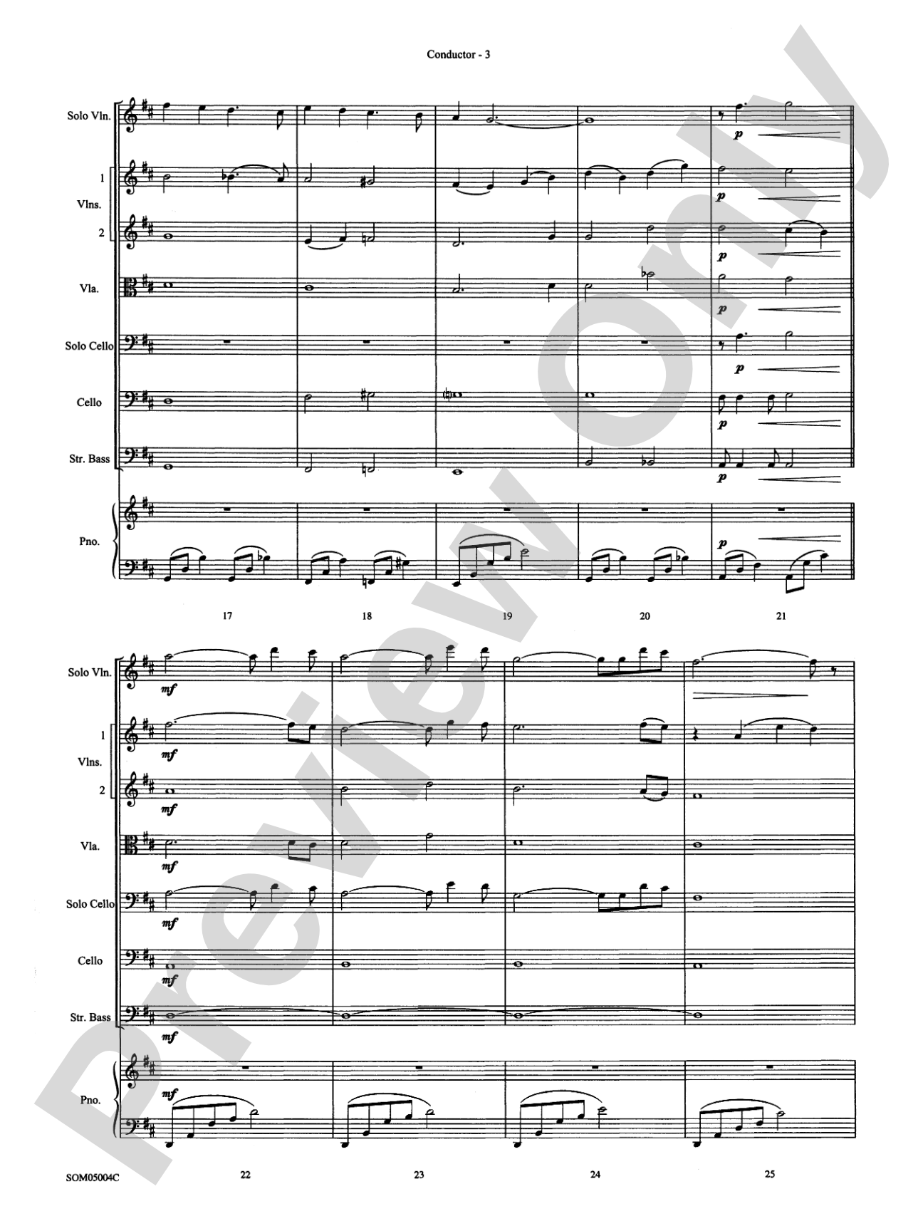 Love Affair, Theme from: String Orchestra Conductor Score & Parts