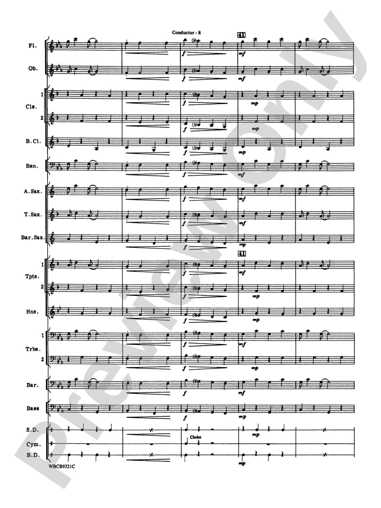 Star Wars® Saga, Highlights from the: Concert Band Conductor Score & Parts