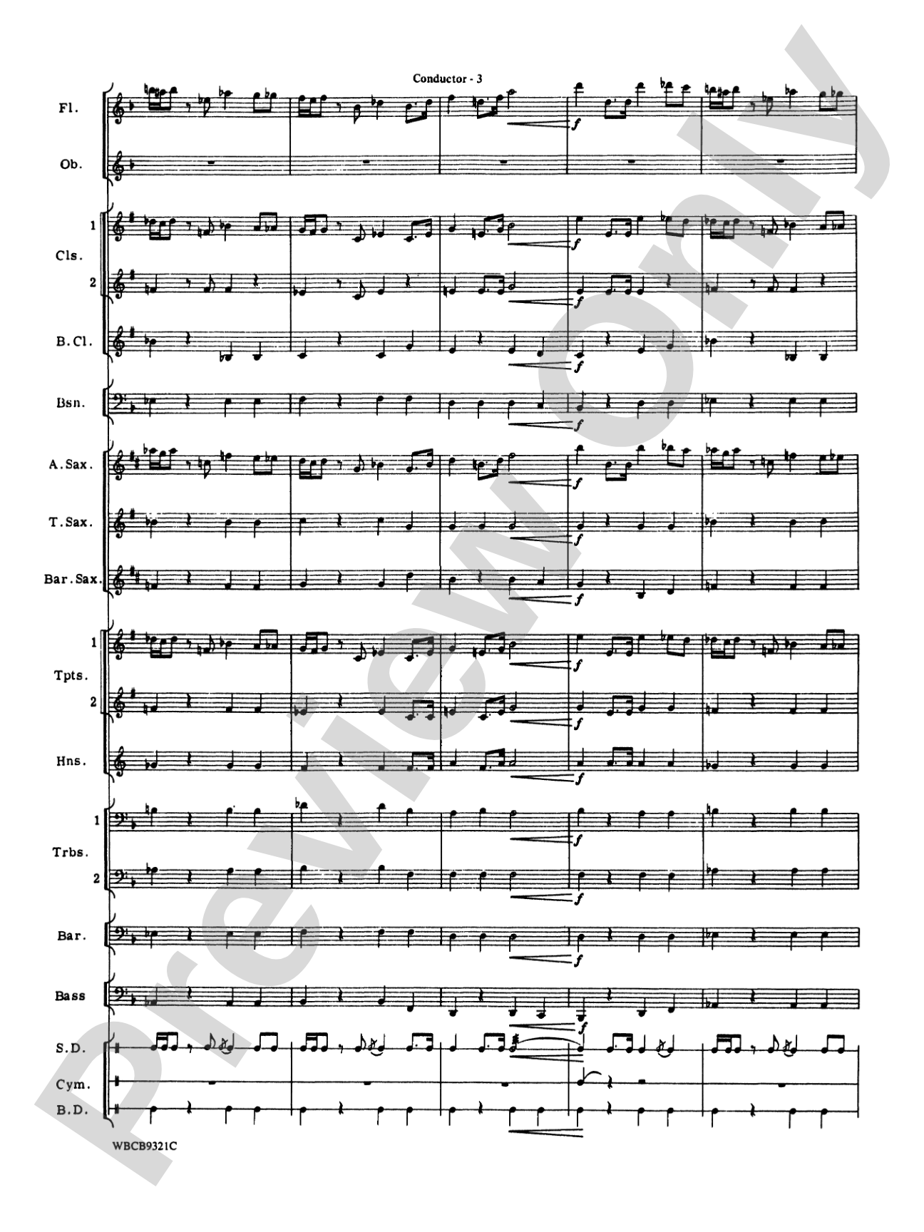 Star Wars® Saga, Highlights from the: Concert Band Conductor Score & Parts