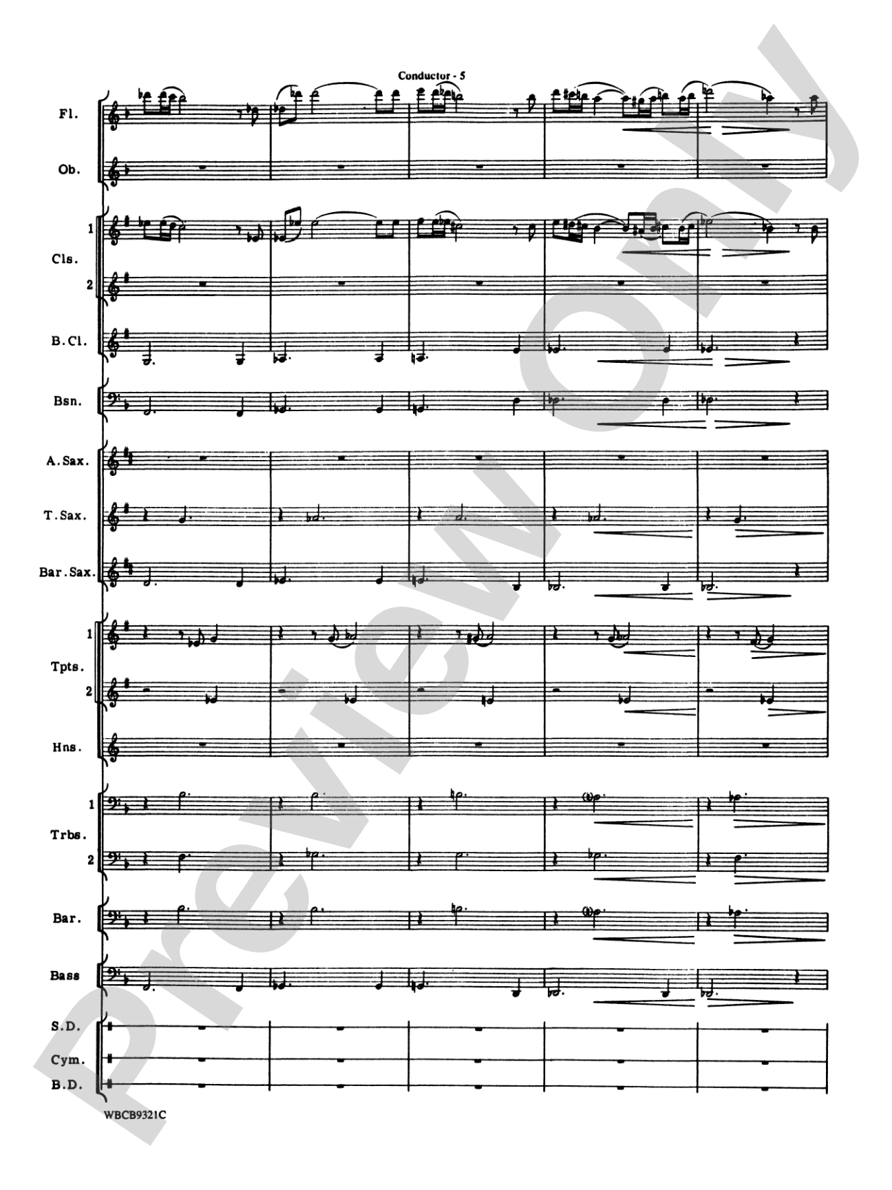 Star Wars® Saga, Highlights from the: Concert Band Conductor Score & Parts
