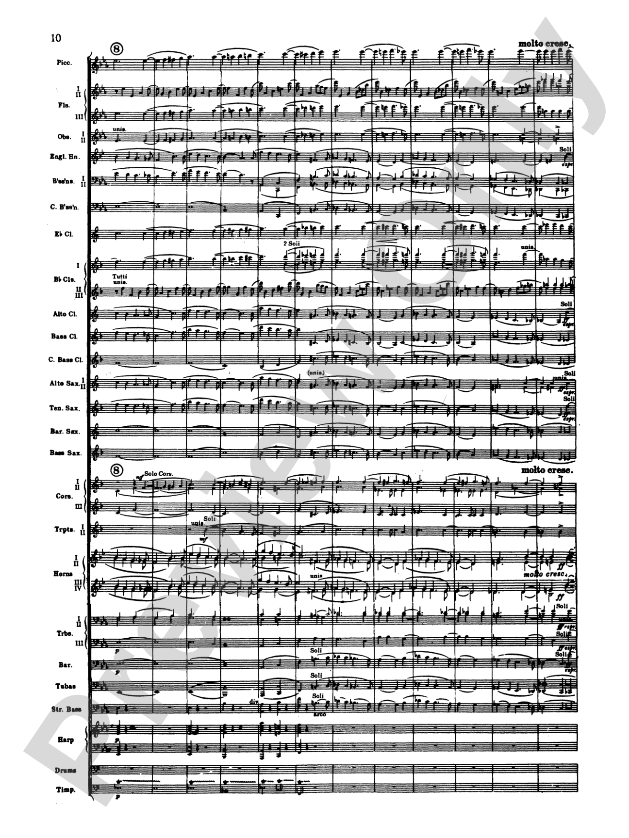 Elsa's Procession to the Cathedral: Concert Band Conductor Score & Parts