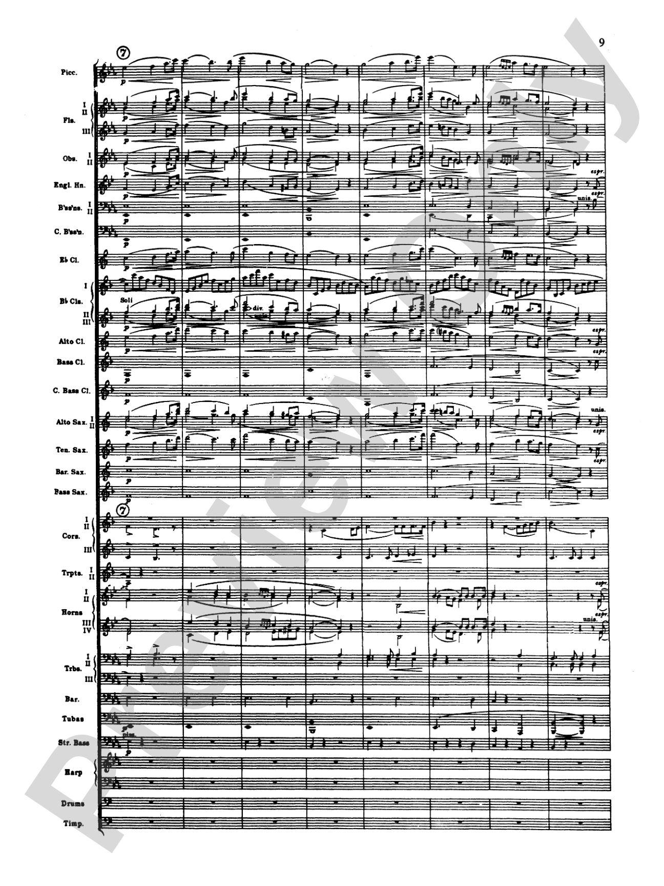 Elsa's Procession to the Cathedral: Concert Band Conductor Score & Parts