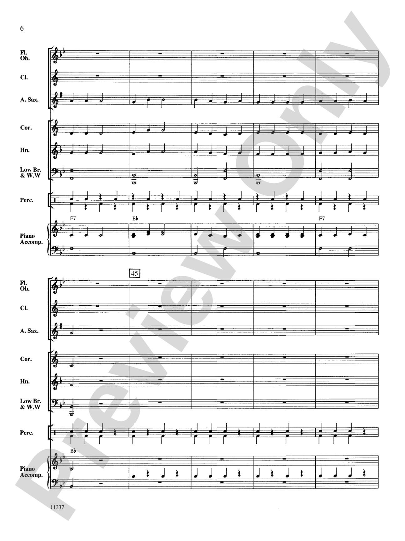 First Concert Parade: Concert Band Conductor Score & Parts