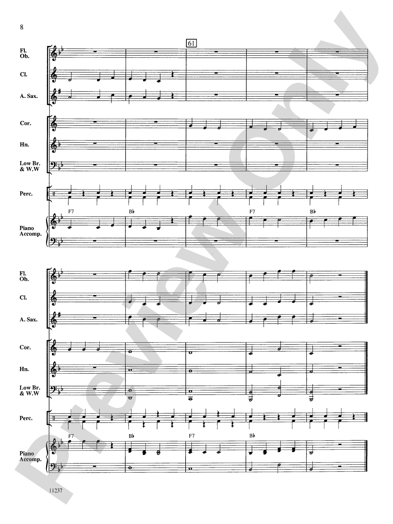 First Concert Parade: Concert Band Conductor Score & Parts