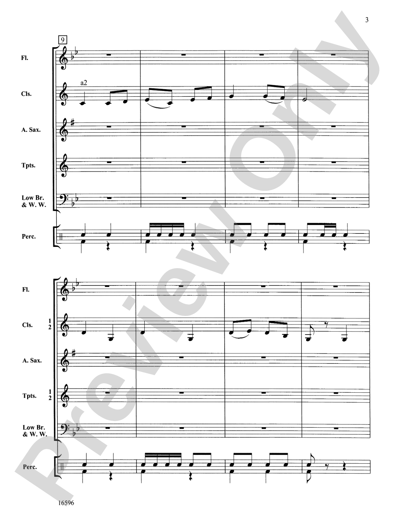 A Shaker March: Concert Band Conductor Score & Parts