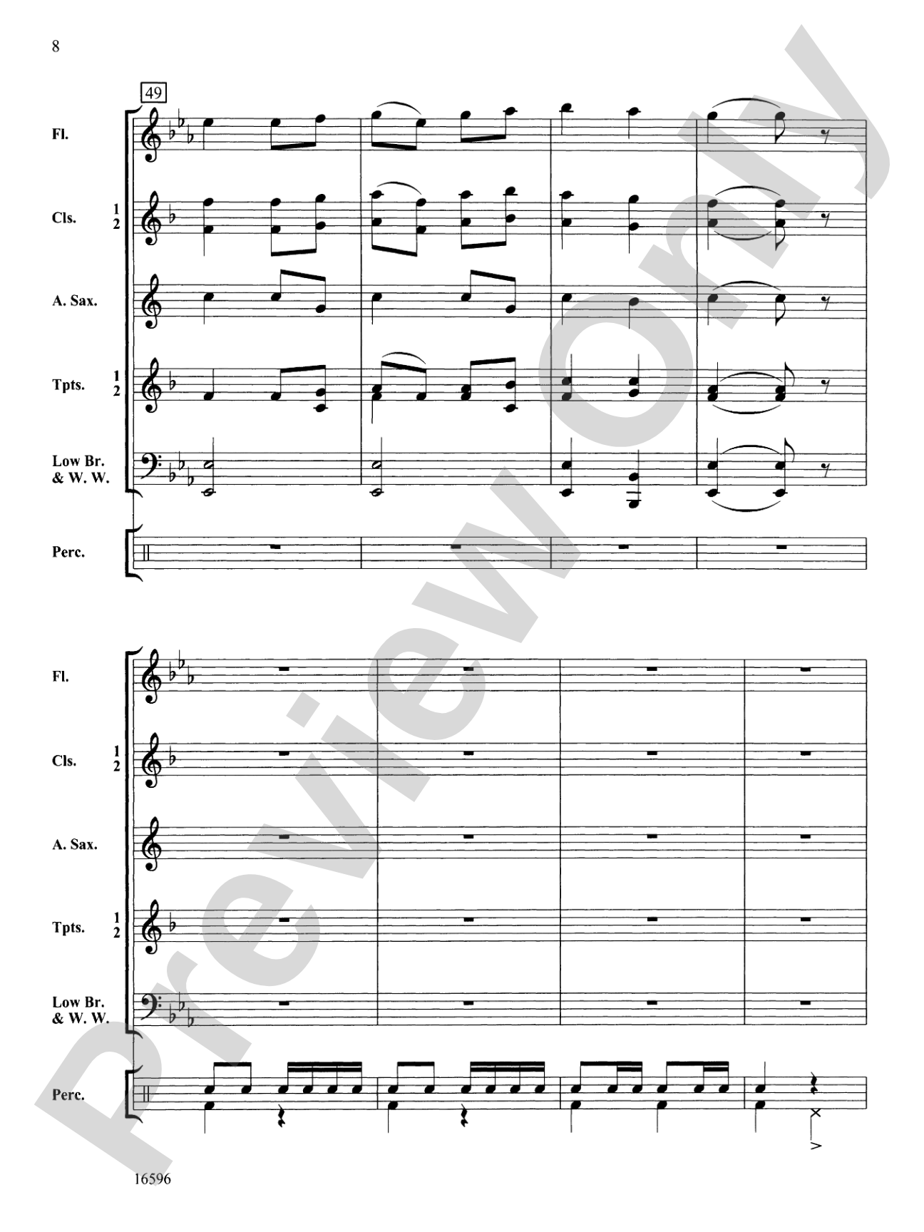 A Shaker March: Concert Band Conductor Score & Parts